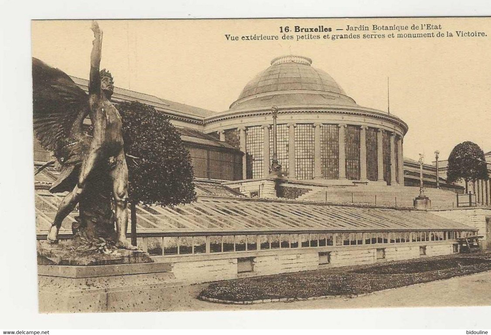 CPA-BRUXELLES " Jardin Botanique De L'Etat-vue Extérieure-Monument De La Victoire " - Bossen, Parken, Tuinen