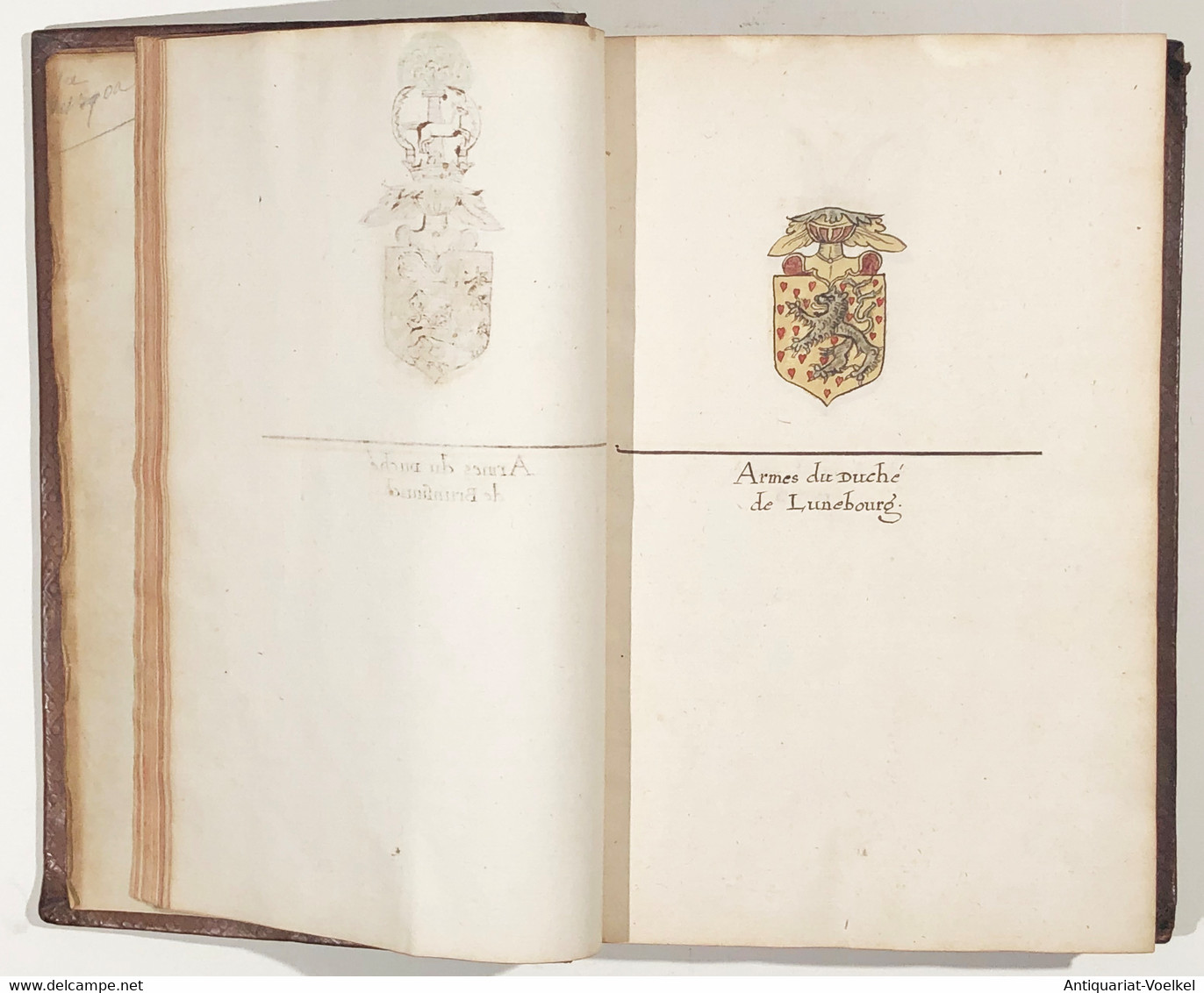 Blason Et Armories Des Maisons Souveraines & Familles Illustres De L'Europe Commencant Par Celle De L'Auguste - Theater & Scripts