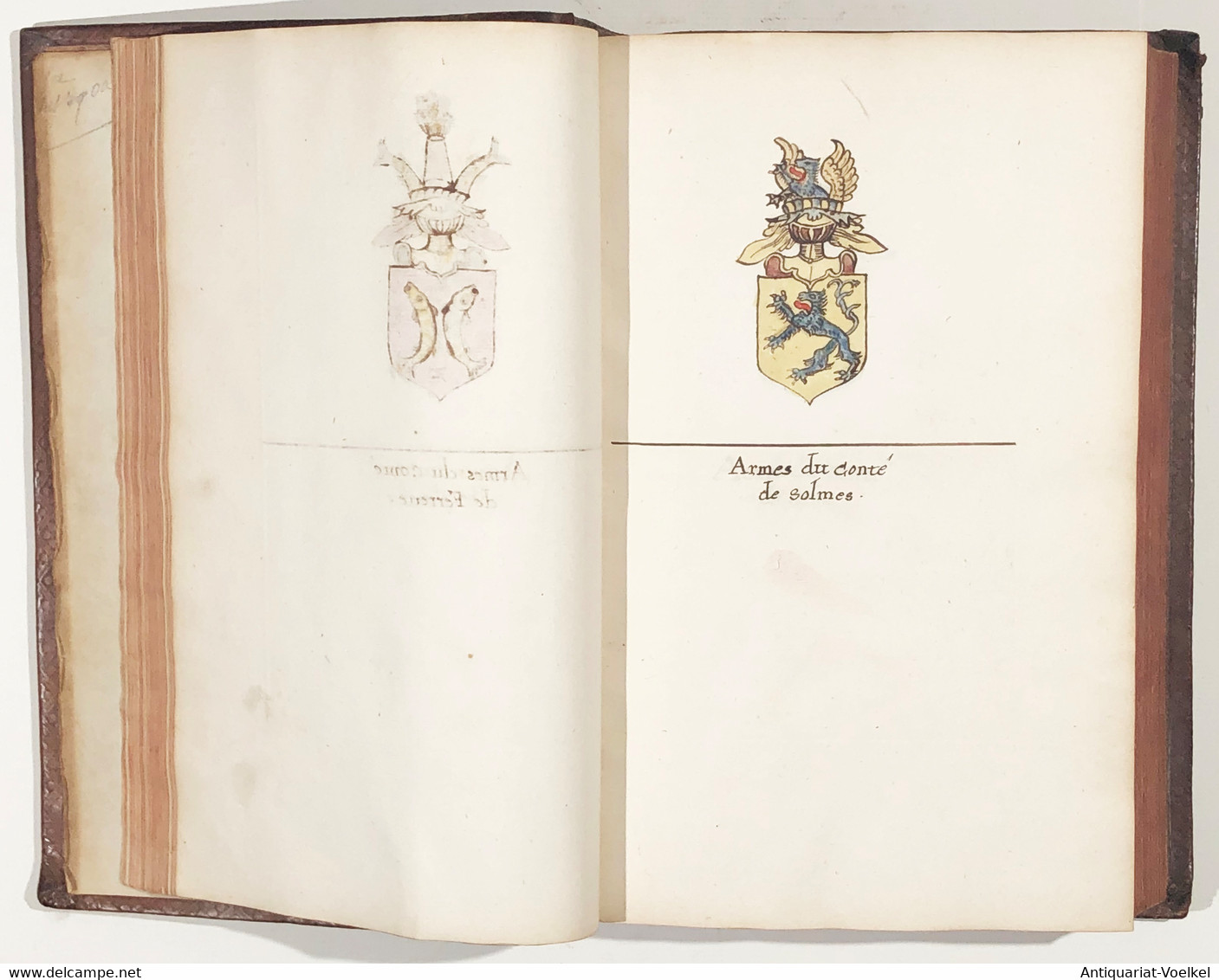 Blason Et Armories Des Maisons Souveraines & Familles Illustres De L'Europe Commencant Par Celle De L'Auguste - Theater & Drehbücher