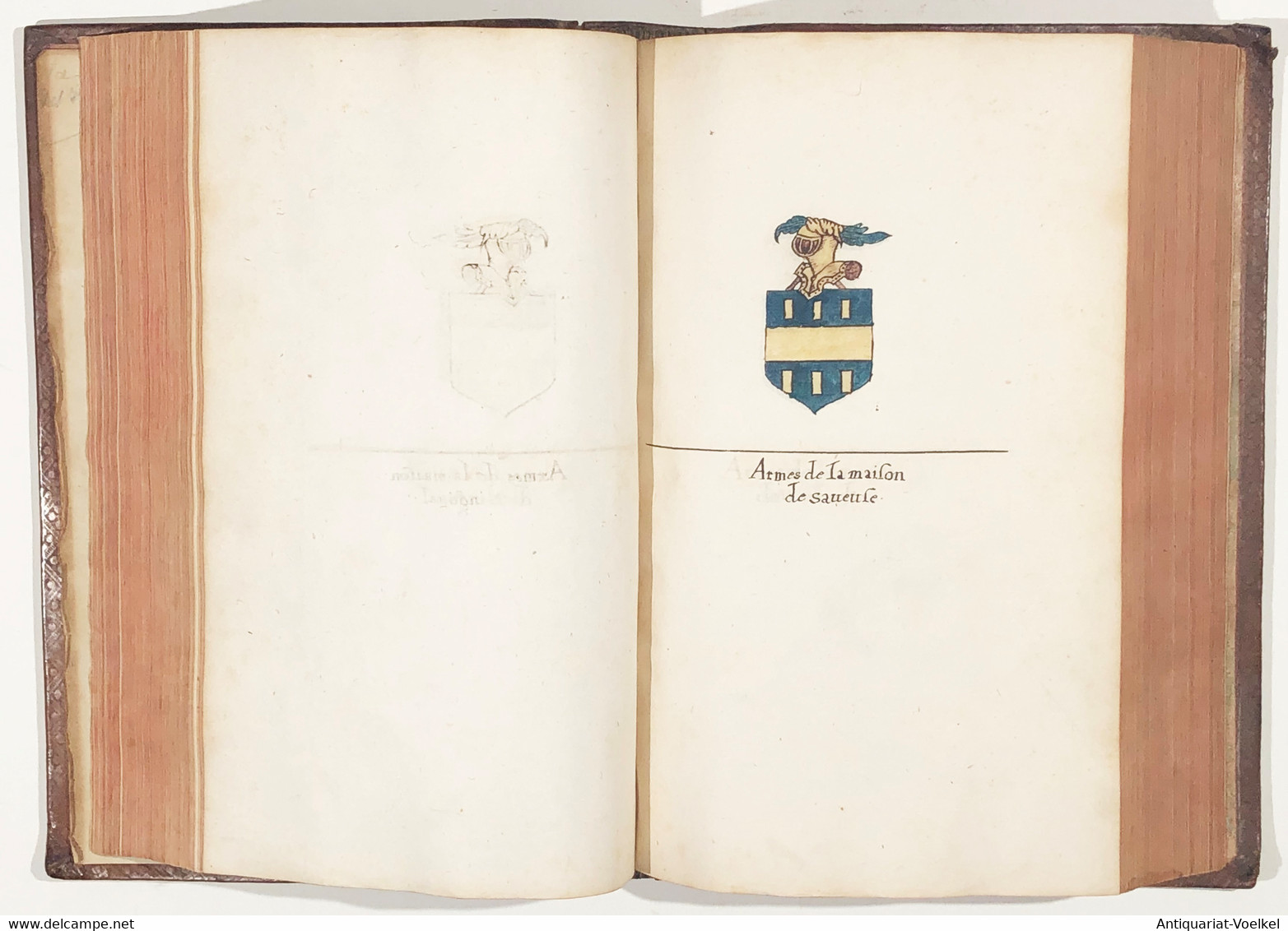 Blason Et Armories Des Maisons Souveraines & Familles Illustres De L'Europe Commencant Par Celle De L'Auguste - Theater & Scripts