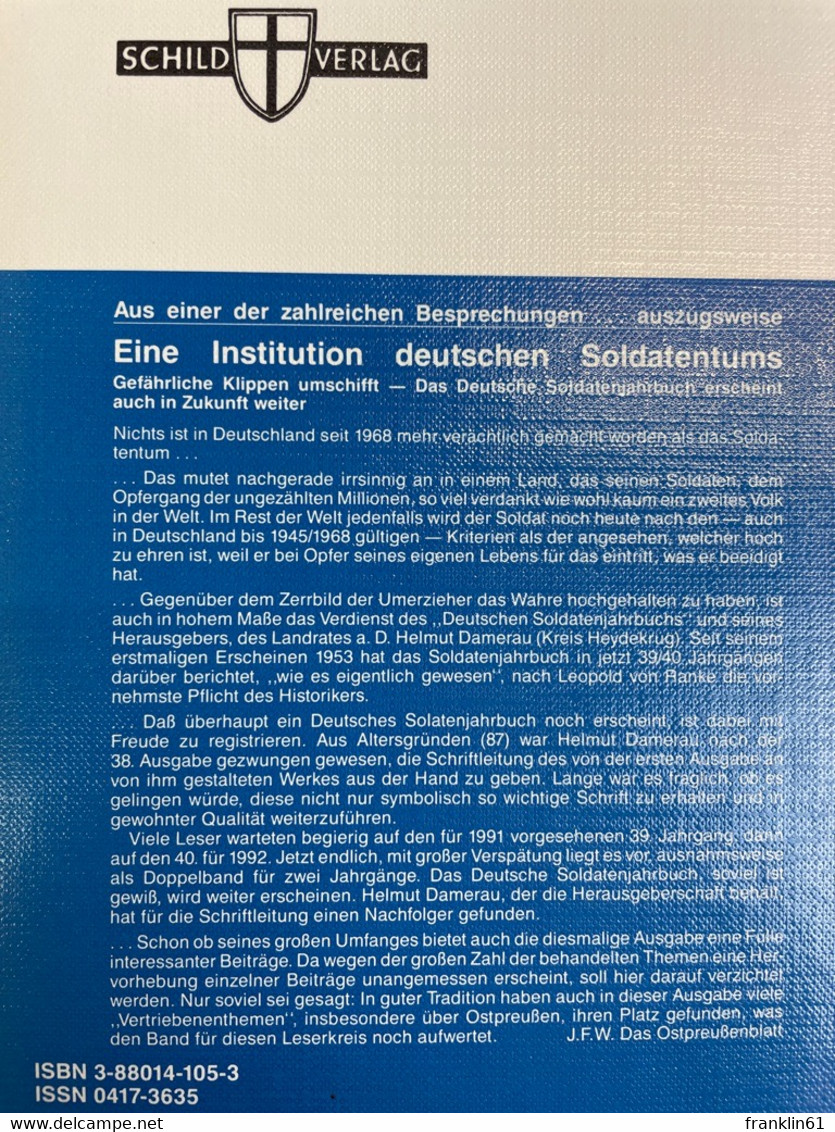 41. Deutscher Soldatenkalender 1993