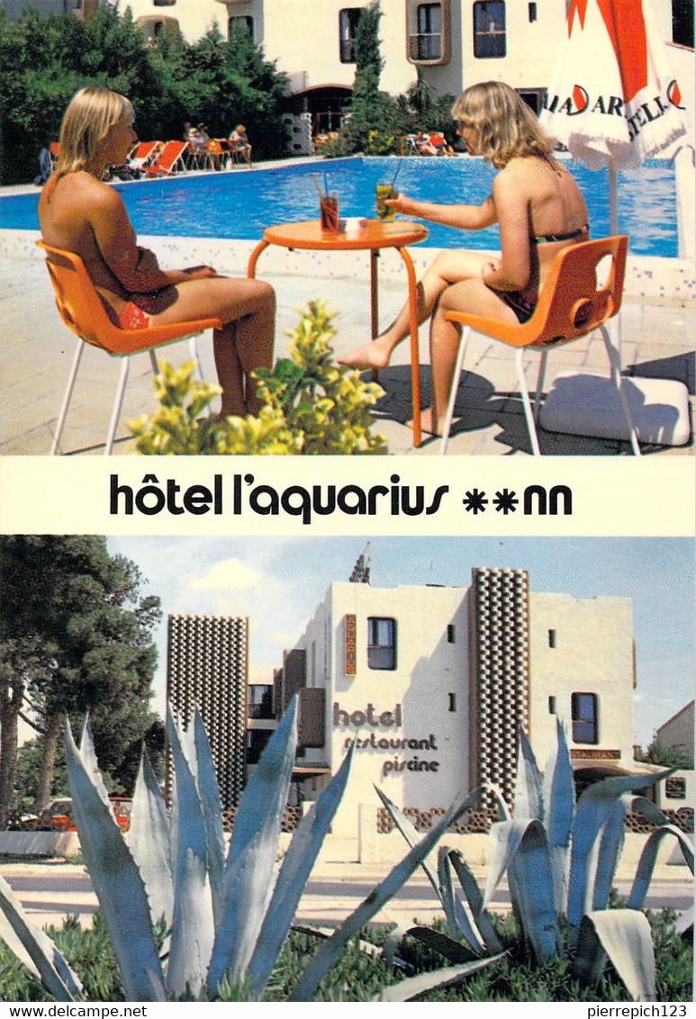 66 - Canet En Roussillon - Hôtel Restaurant "L'Aquarius" - Multivues - Canet En Roussillon
