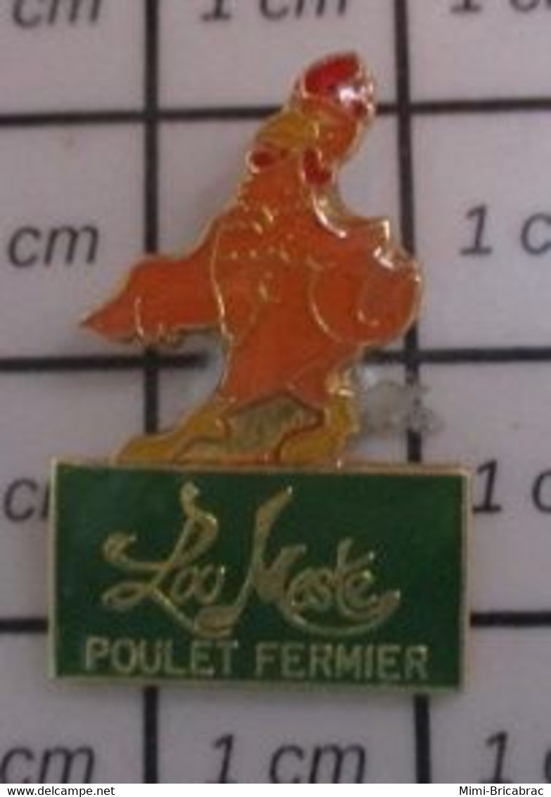 810f Pin's Pins / Beau Et Rare / ANIMAUX / LOU MESTE  POULET FERMIER - Animaux