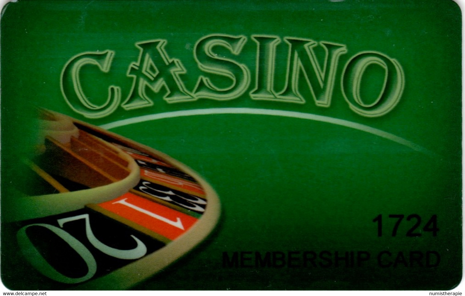 Casino Membership Card : Bulgarie ? (pas Bon état) - Casino Cards