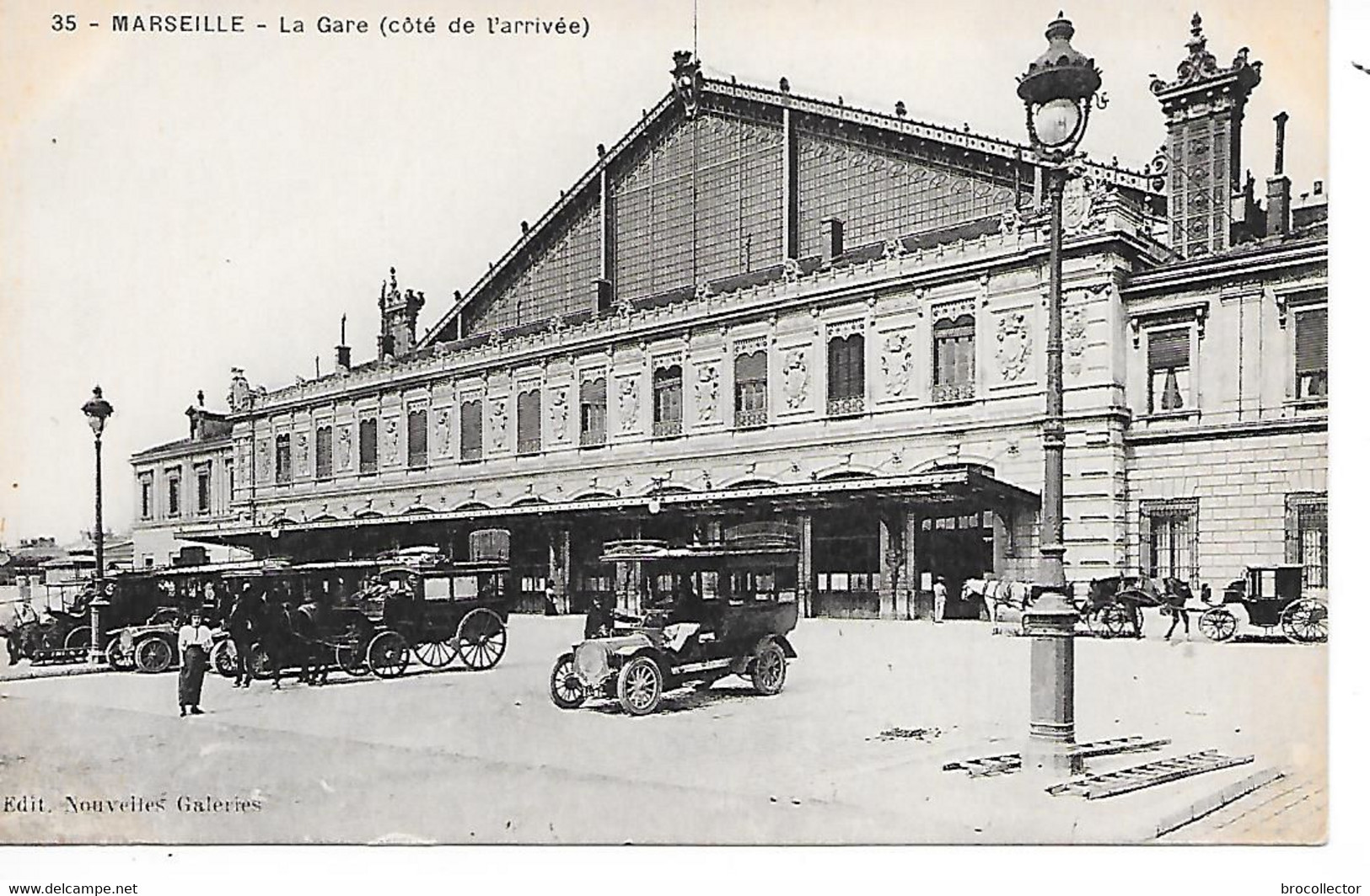 MARSEILLE  ( 13 ) - La Gare - Bahnhof, Belle De Mai, Plombières