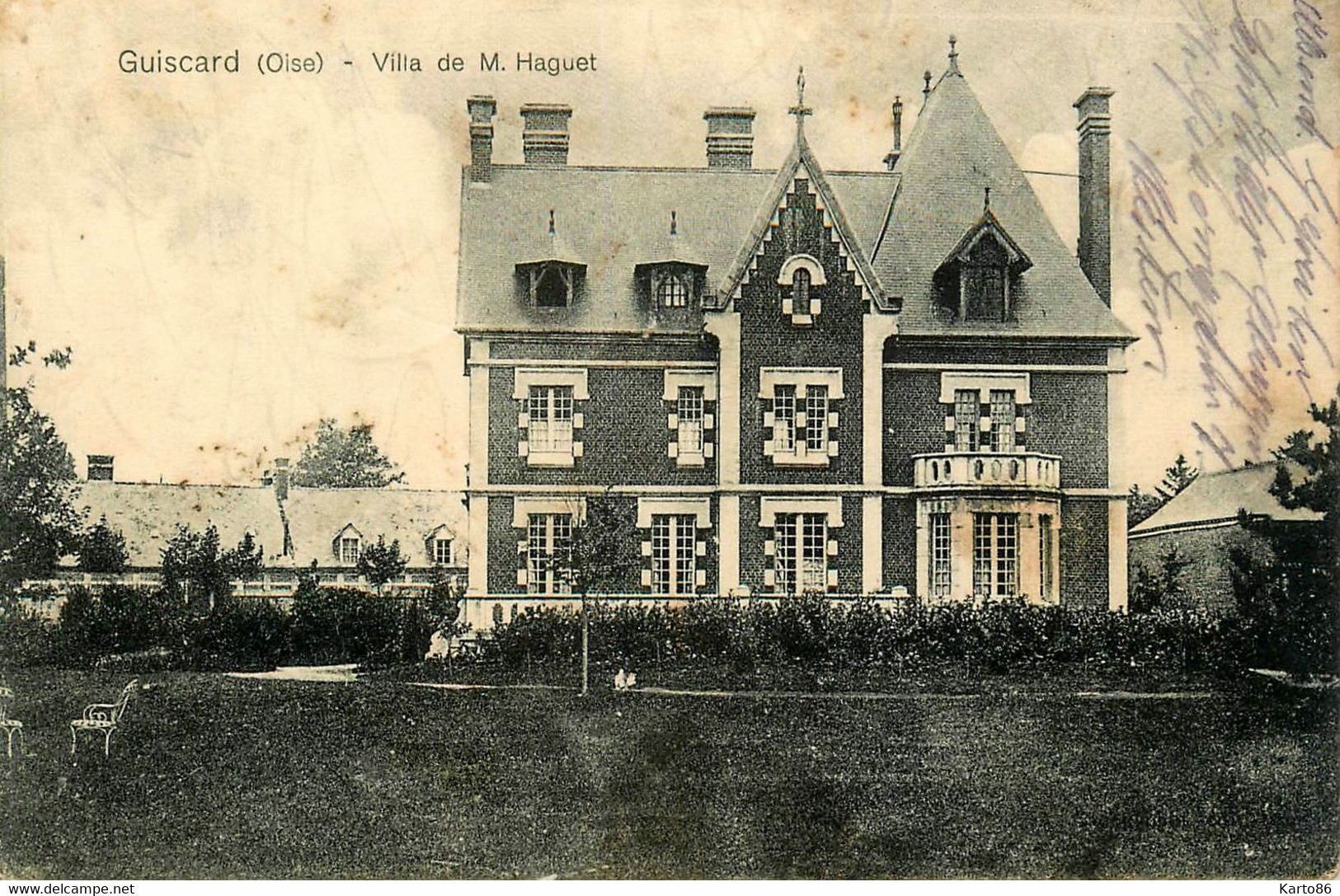 Guiscard * Villa De M. HAGUET - Guiscard