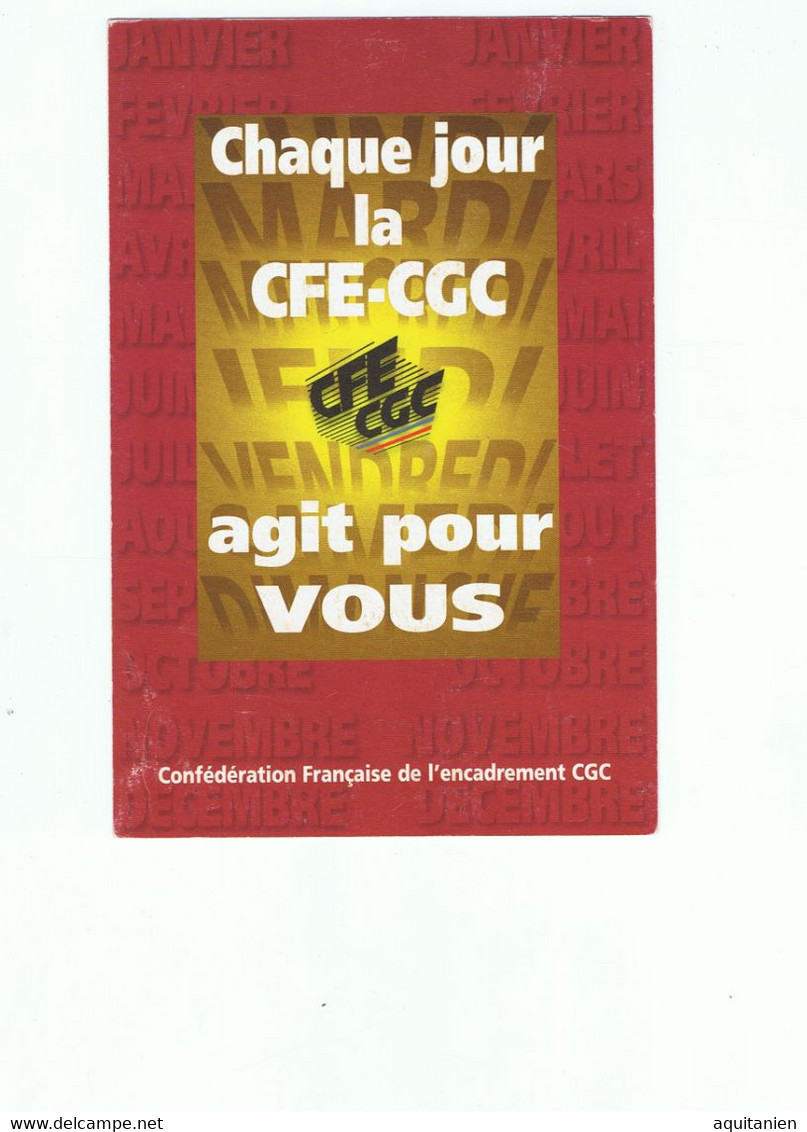 C F E CGC-agit Pour Vous - Labor Unions