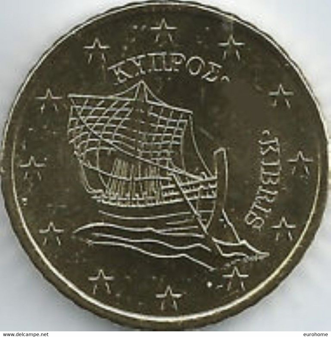 Cyprus   2022     50 Cent    UNC Uit De Rol  UNC Du Rouleaux  !! - Cyprus