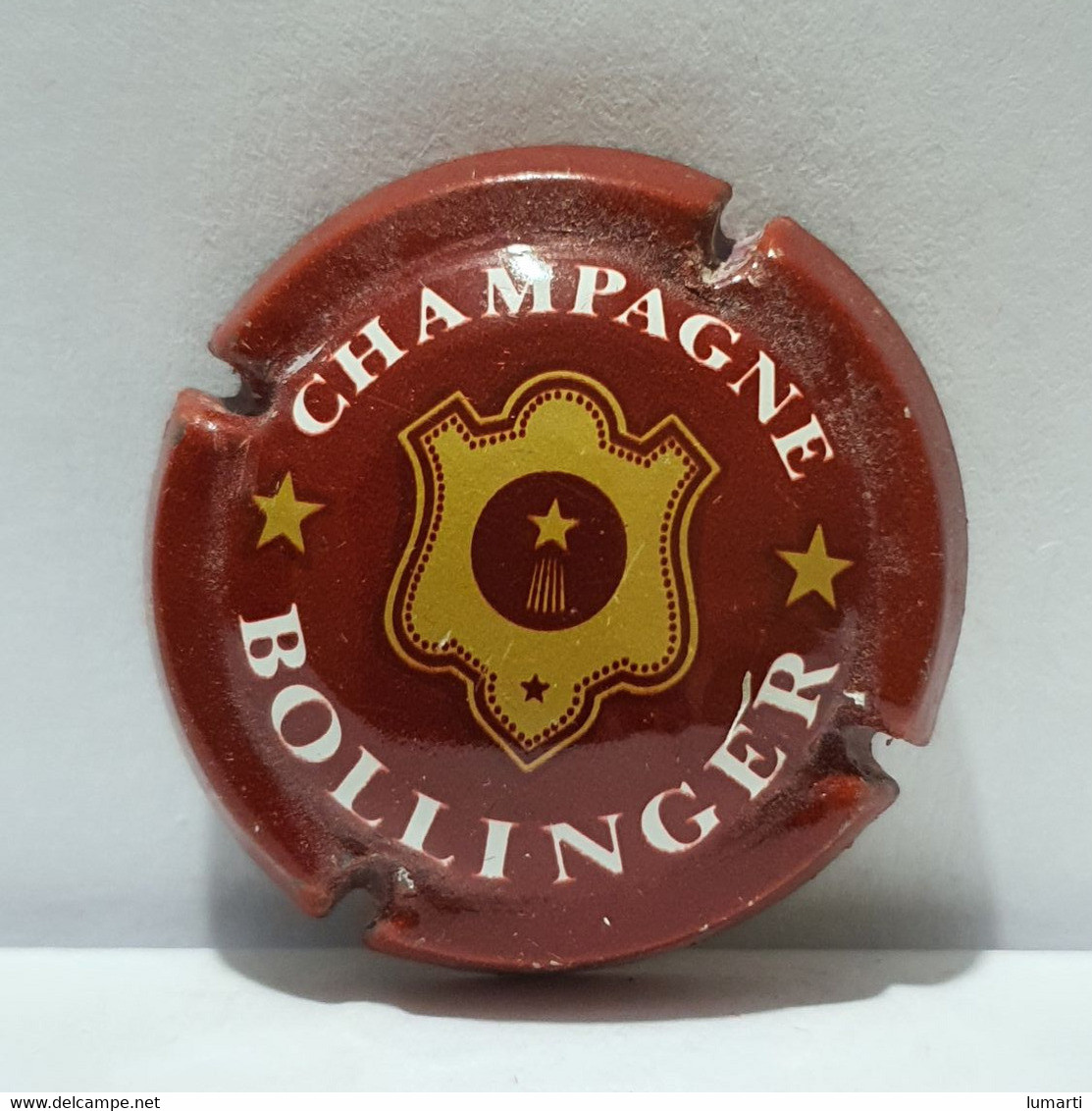 Capsule De Champagne - Bollinger - Lettre Epaisses - Bordeaux - - Bollinger