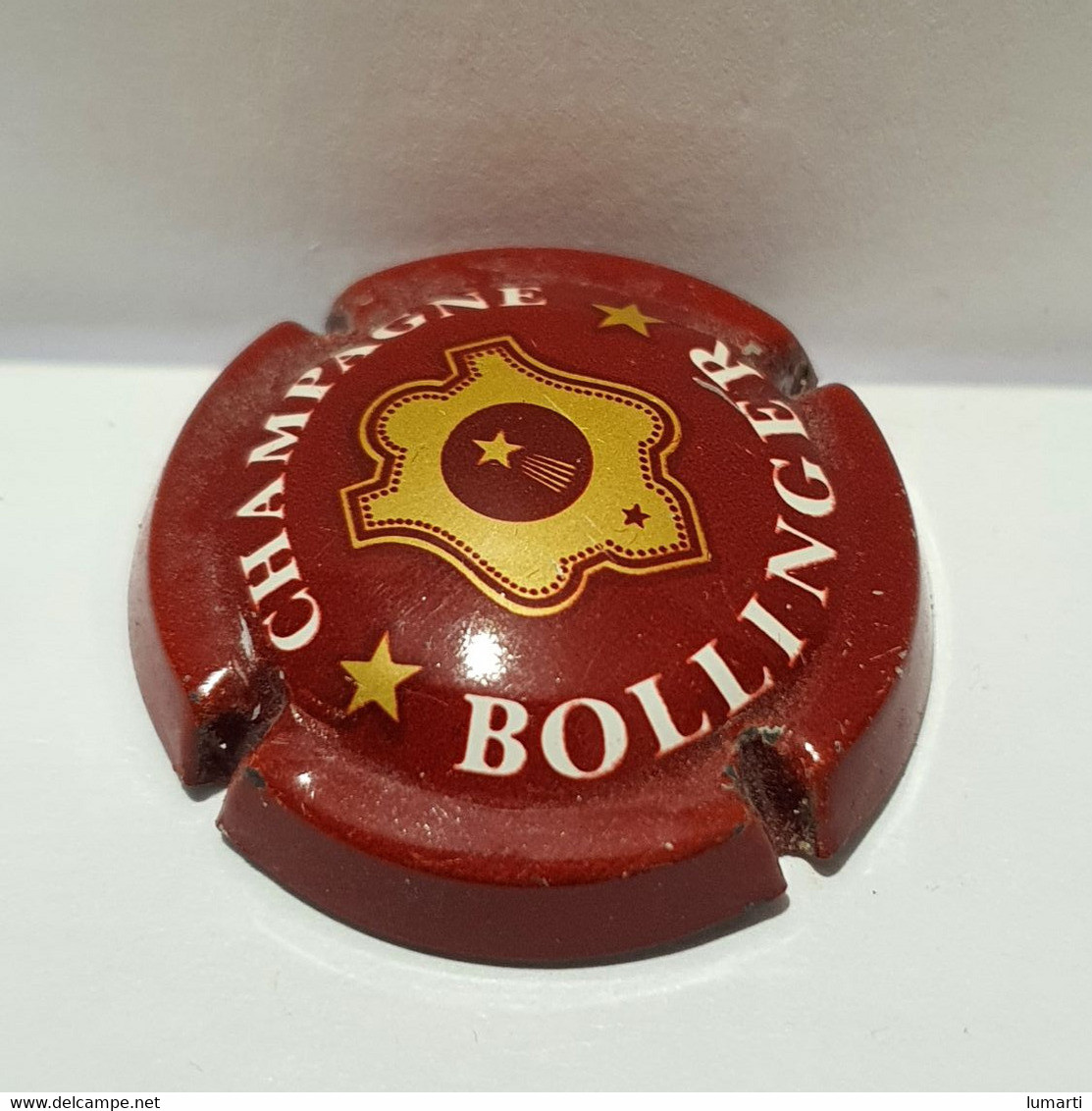 Capsule De Champagne - Bollinger - Lettre Epaisses - Bordeaux - - Bollinger