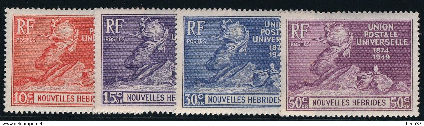 Nouvelles Hébrides N°136/139 - Neuf * Avec Charnière - TB - Neufs