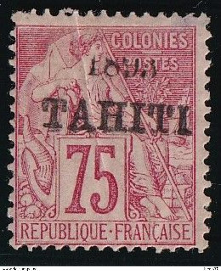 Tahiti N°29 - Neuf * Avec Charnière - Signé Brun - Léger Pelurage & Pli De Gomme - B - Unused Stamps