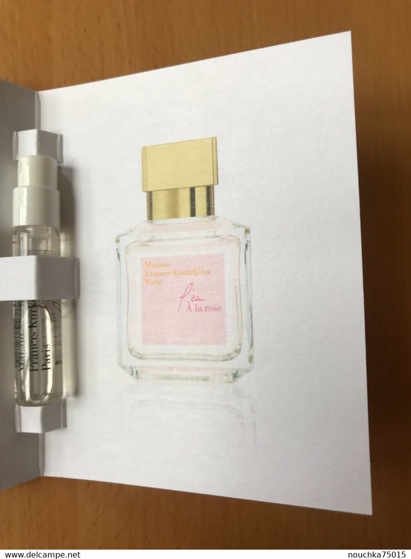 Maison Francis Kurkdjian - Lot De 2 échantillons Sous Cartes - Muestras De Perfumes (testers)