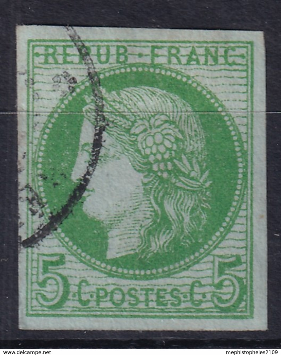 COLONIES FRANCAISES 1872-77 - Canceled - YT 17 - Ceres