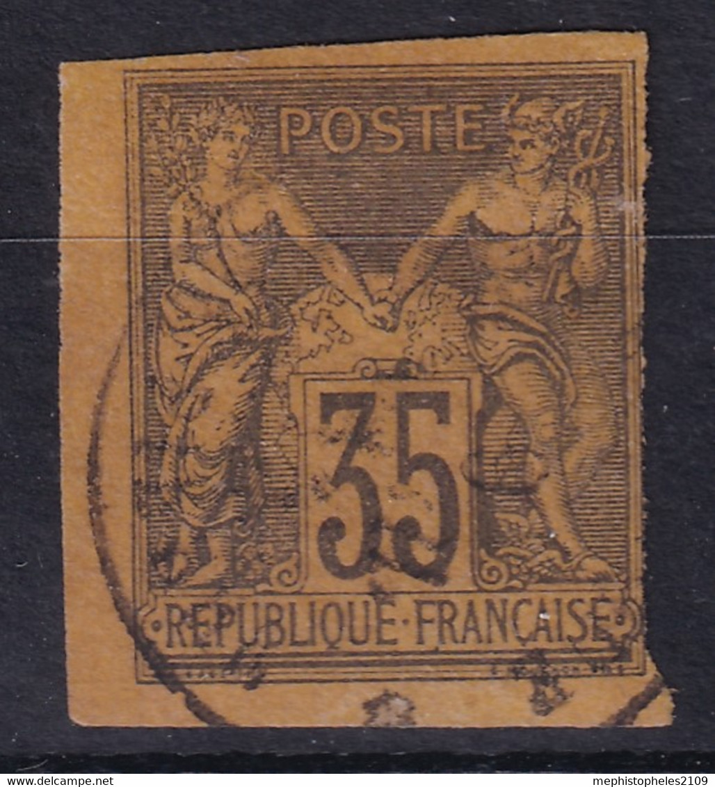 COLONIES FRANCAISES 1878/80 - Canceled - YT 45 - Sage