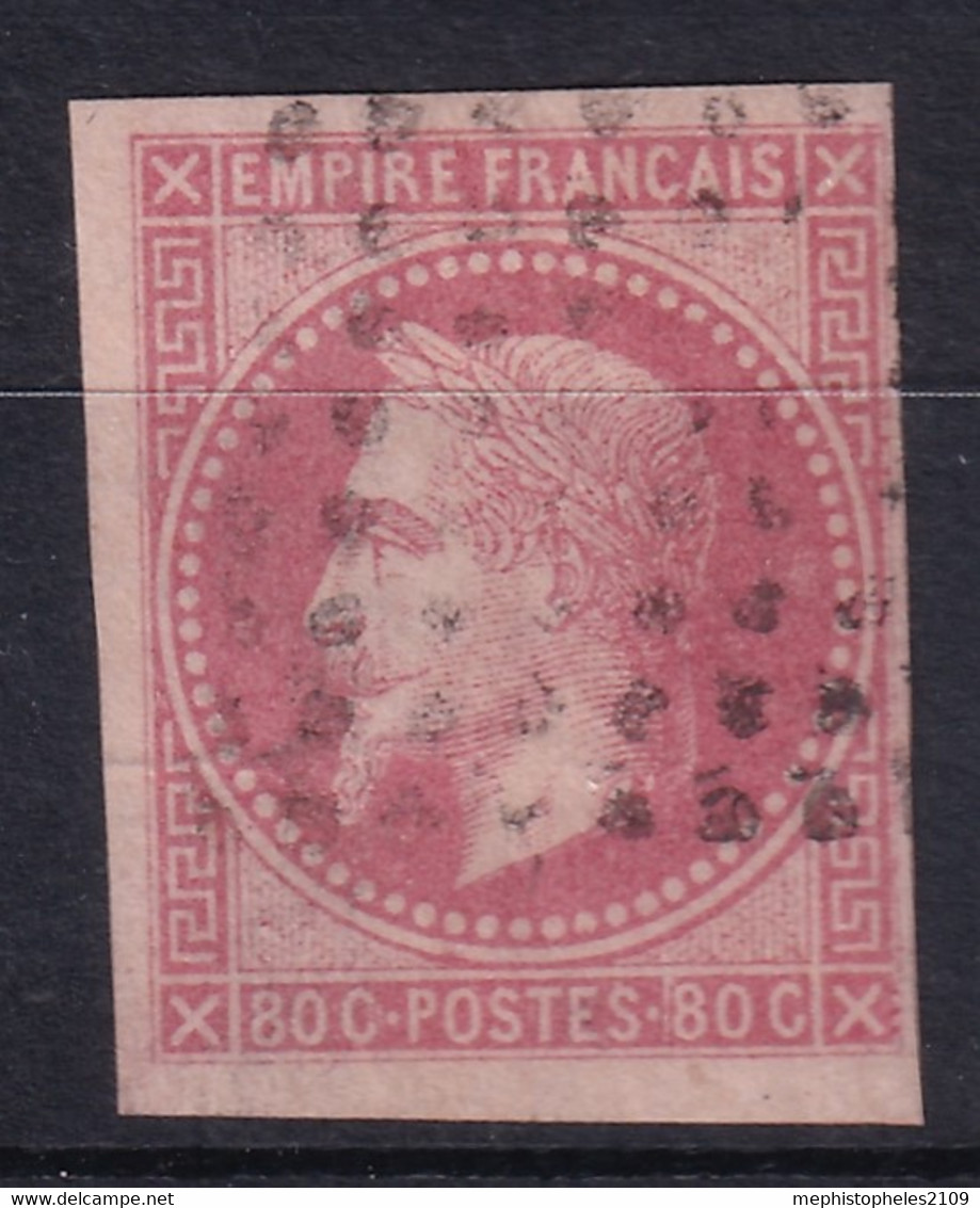 COLONIES FRANCAISES 1871 - Canceled - YT 10 - Napoleone III