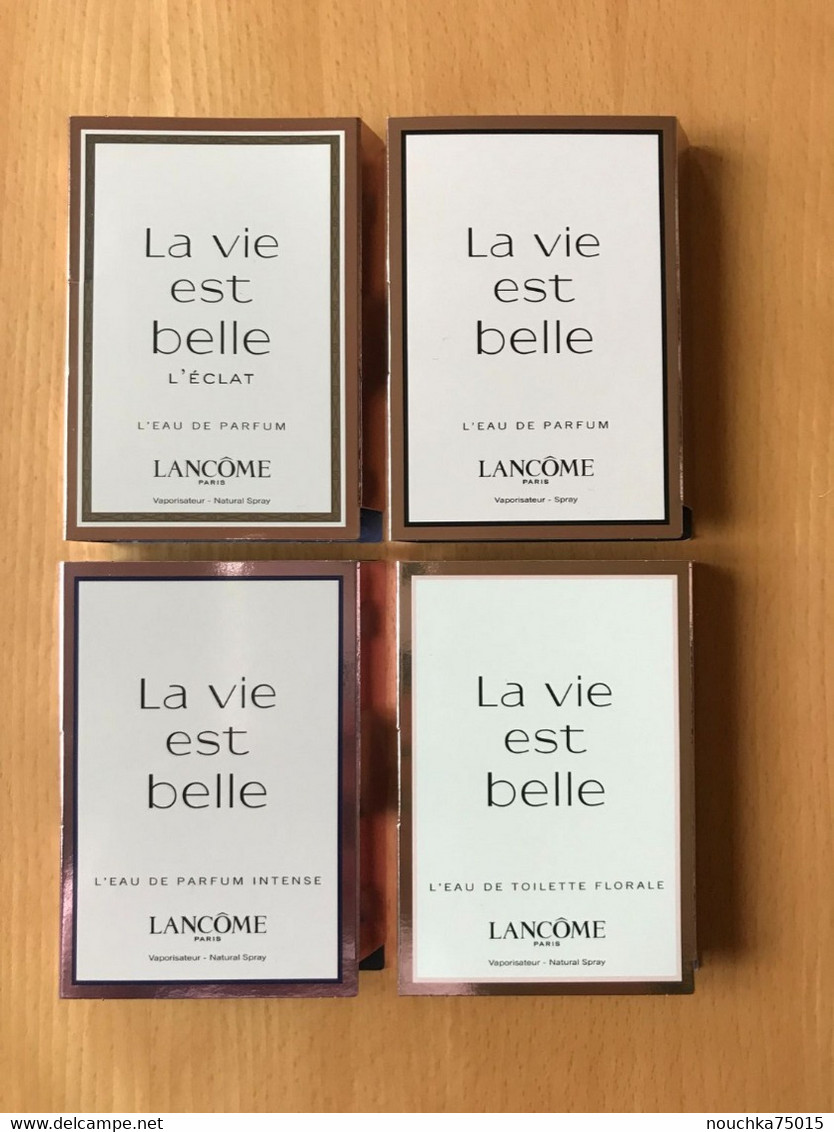 Lancôme - La Vie Est Belle, Lot De 4 échantillons Différents - Parfums - Stalen