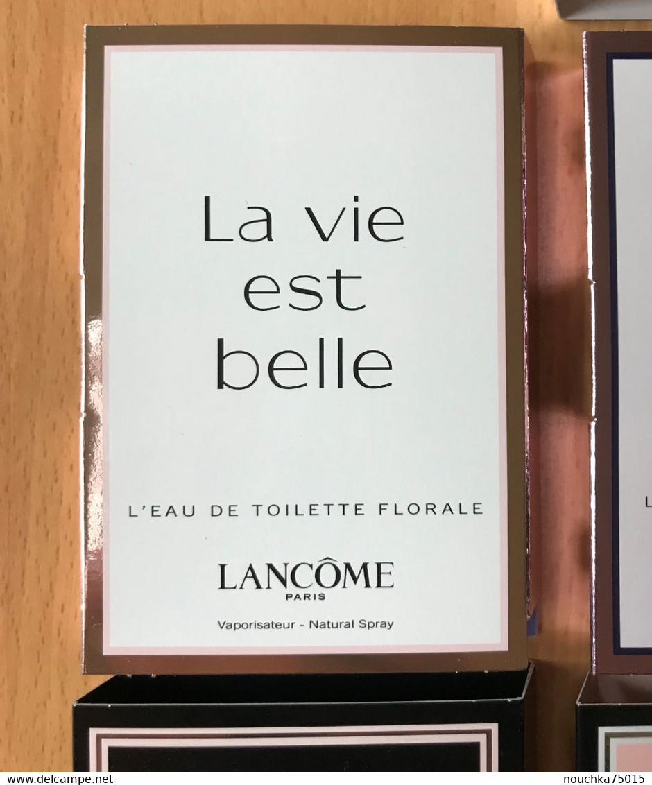 Lancôme - La Vie Est Belle, Lot De 4 échantillons Différents - Muestras De Perfumes (testers)