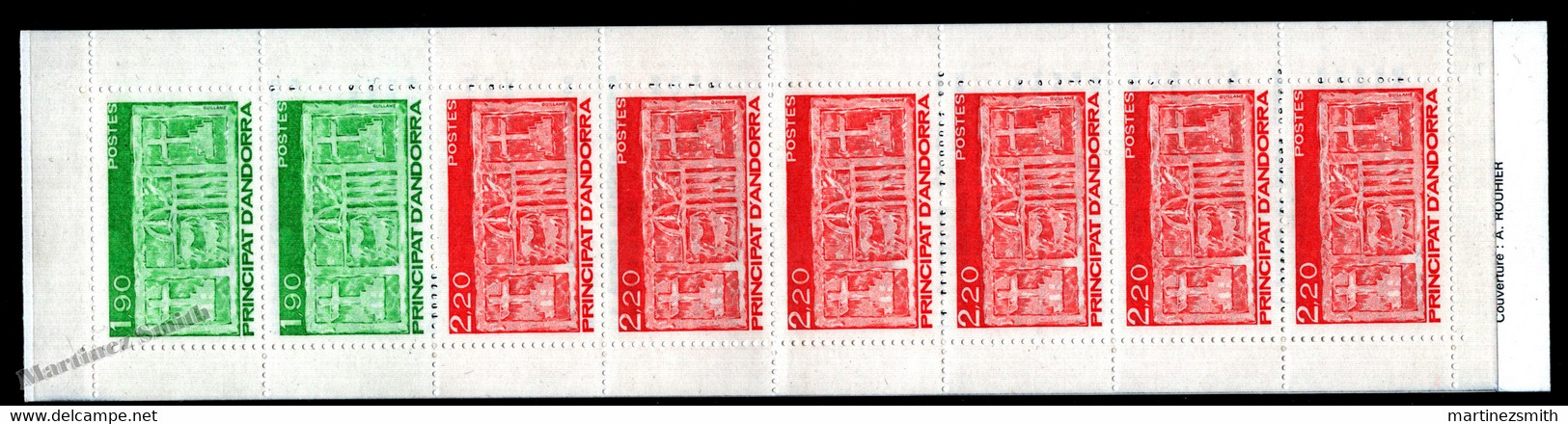 Andorre Français / French Andorra 1987 Yv. C 1, 8 Stamp Booklet 356 & 357 - MNH - Carnets