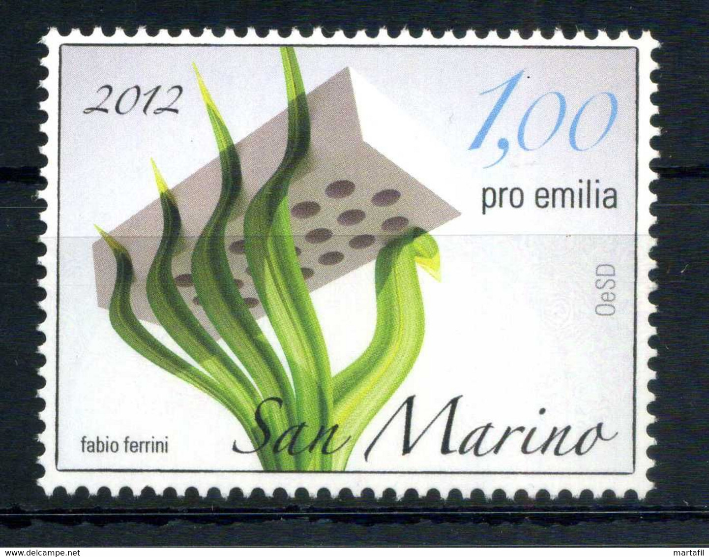 2012 SAN MARINO SET MNH ** 2373 Terre Emiliane Colpite Dal Sisma - Nuovi