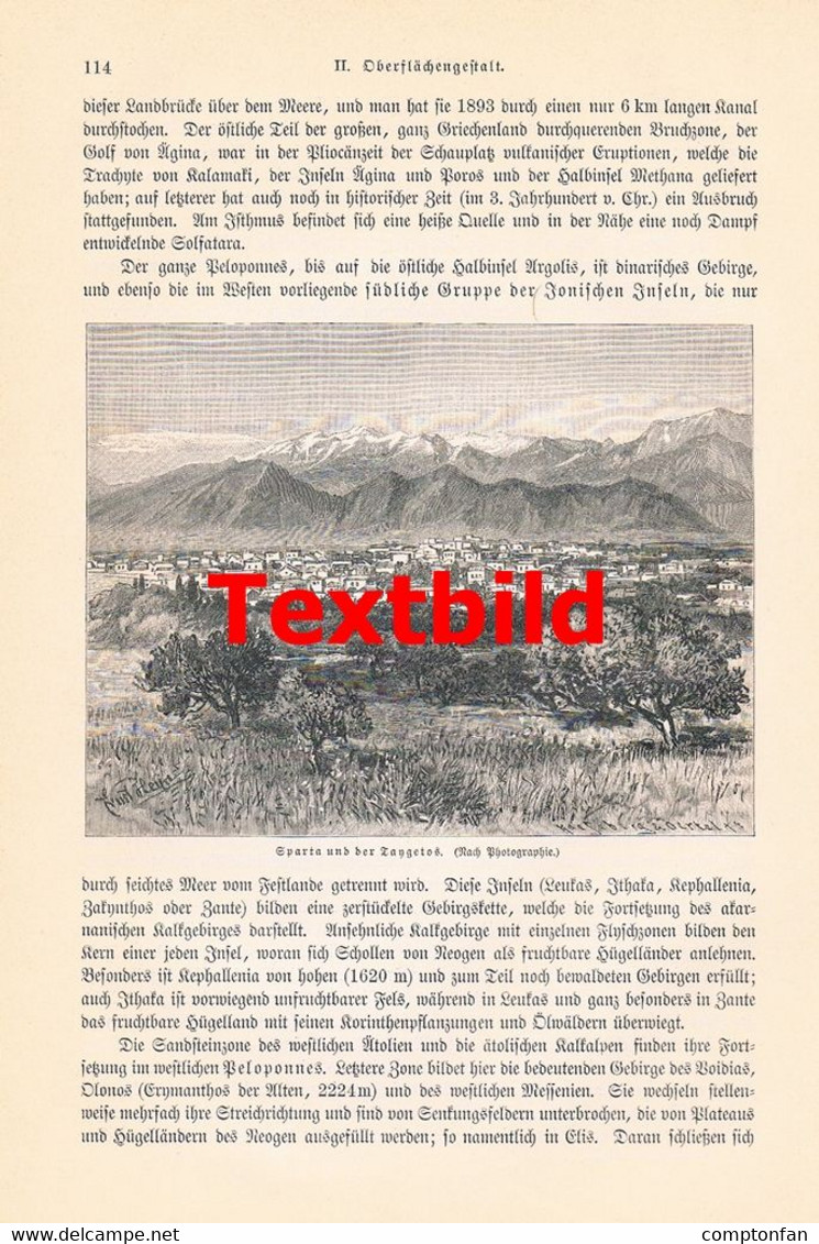 A102 1322 Griechenland Kreta Kastraki Sparta Lokri Artikel / Bilder 1894 !! - Other & Unclassified