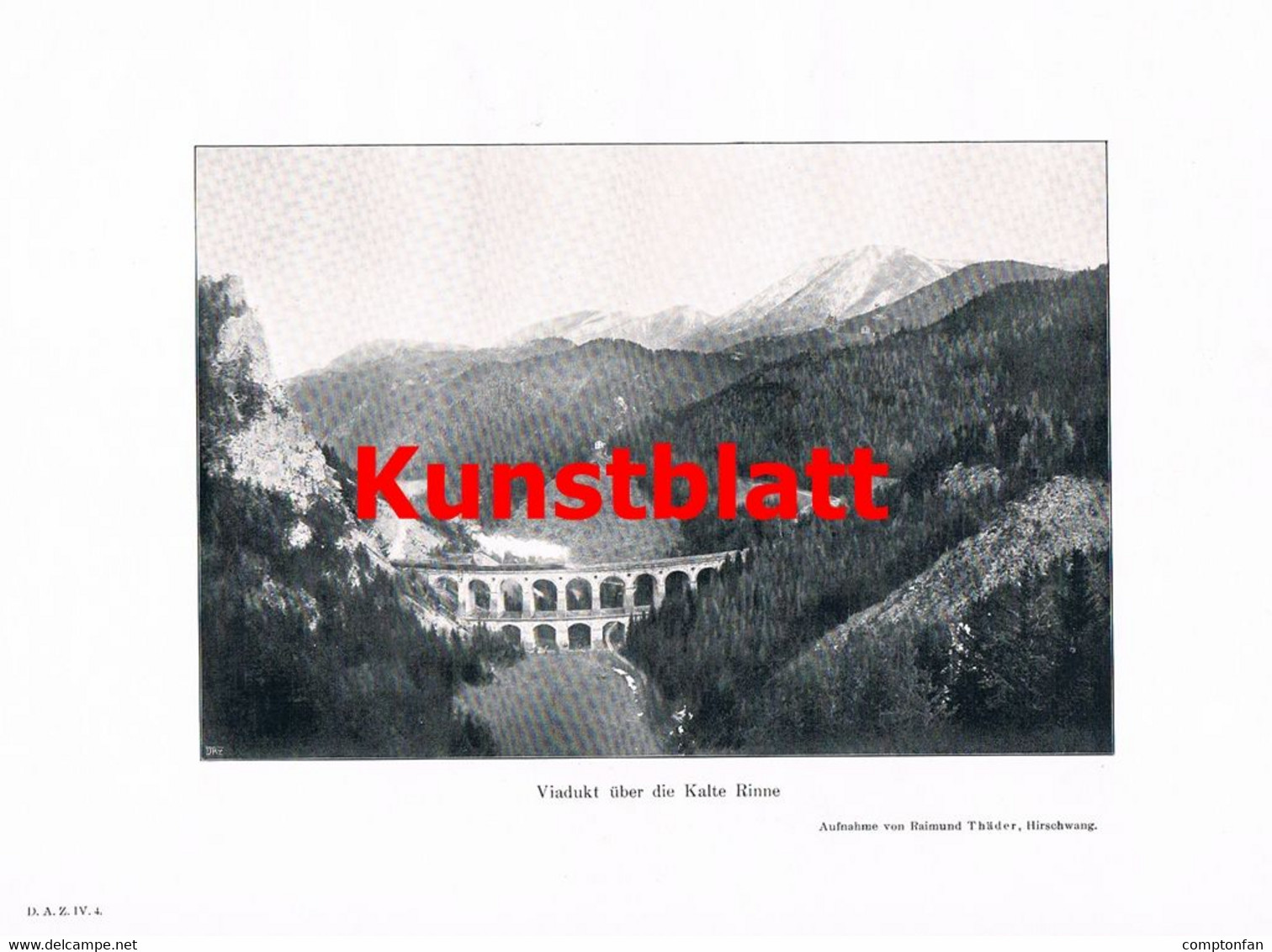 A102 1335 Semmering Semmeringbahn Südbahn Artikel / Bilder 1904 !! - Otros & Sin Clasificación