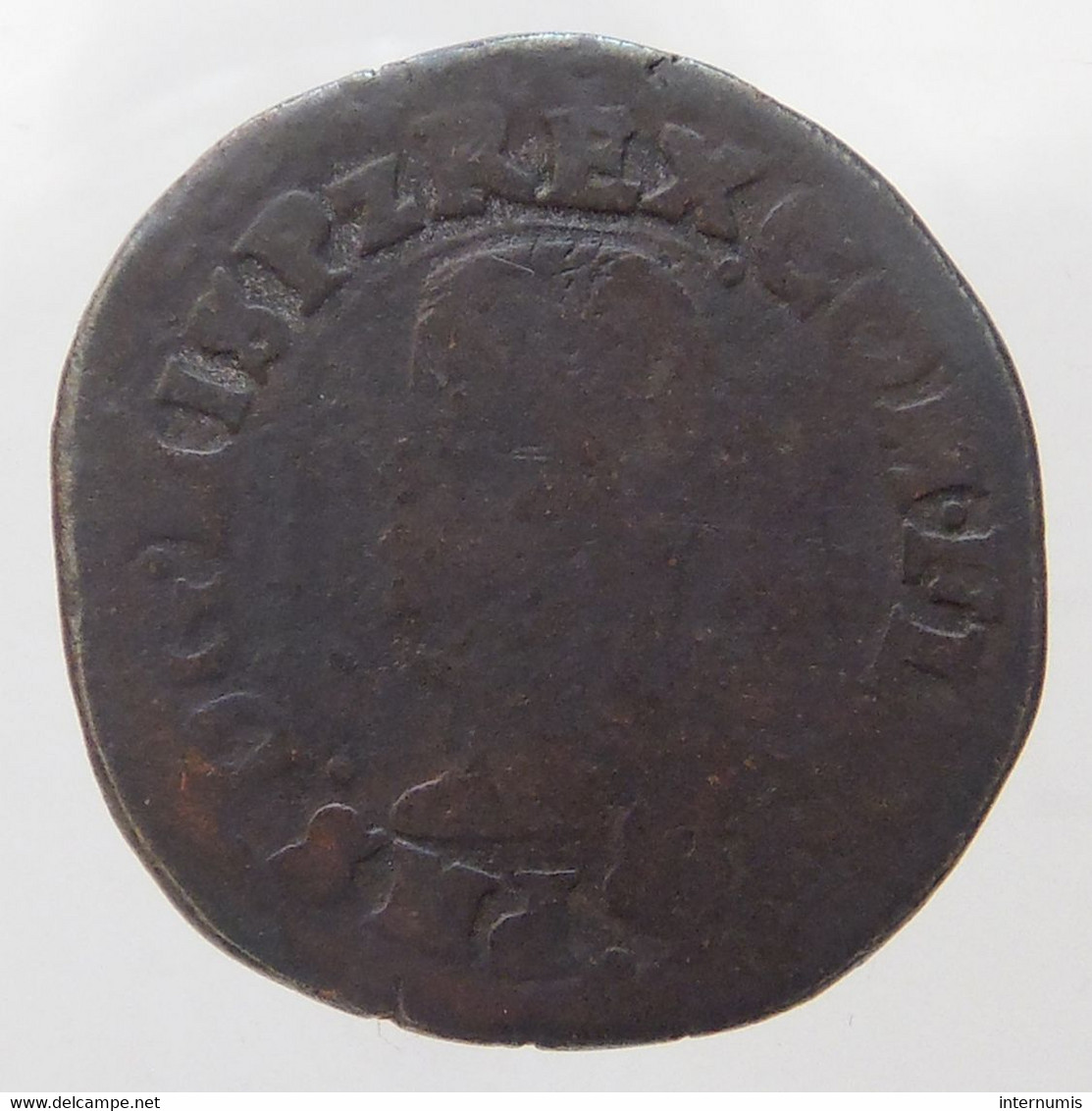 Brabant Philip II Liard (12 Mites) ND (1578-1580) Cuivre (Copper) B (VG) GH# 252-1/Vanhoudt# 381-AN - Andere & Zonder Classificatie