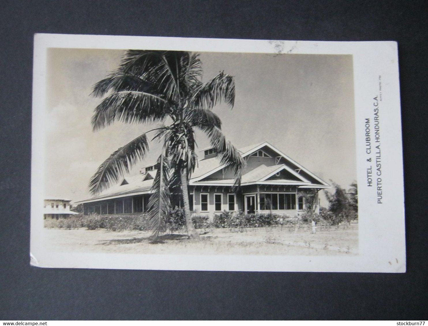 Honduras , Hotel  Puerto Castilla,  Schöne Karte  Um 1928 - Honduras