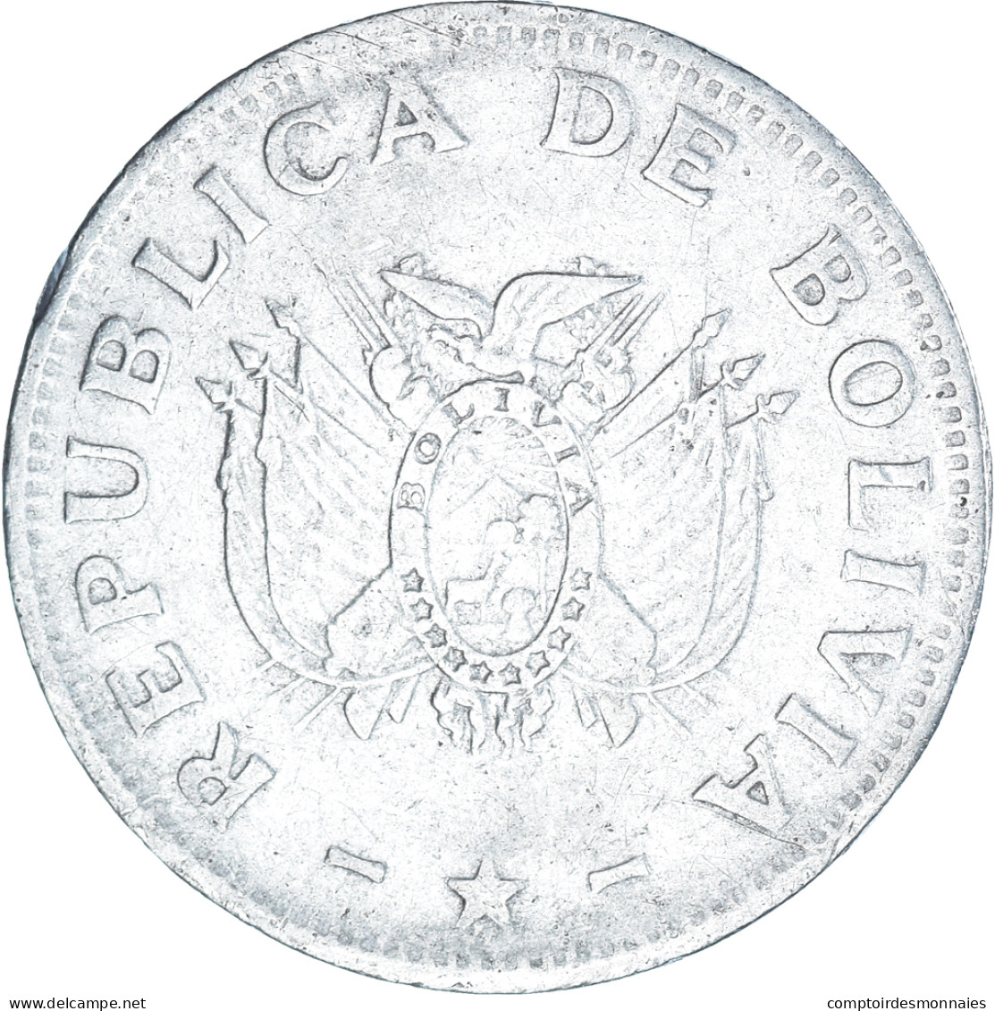 Monnaie, Bolivie, 50 Centavos, 1995 - Bolivie