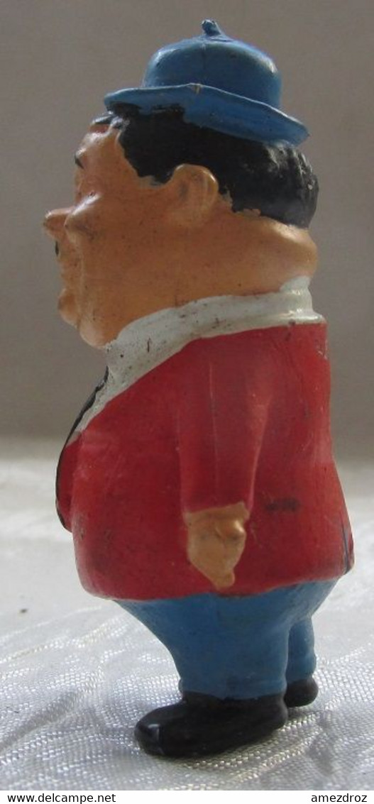 Figurine PVC 1974 Oliver Hardy 5,1 Cm (14) - Sonstige & Ohne Zuordnung