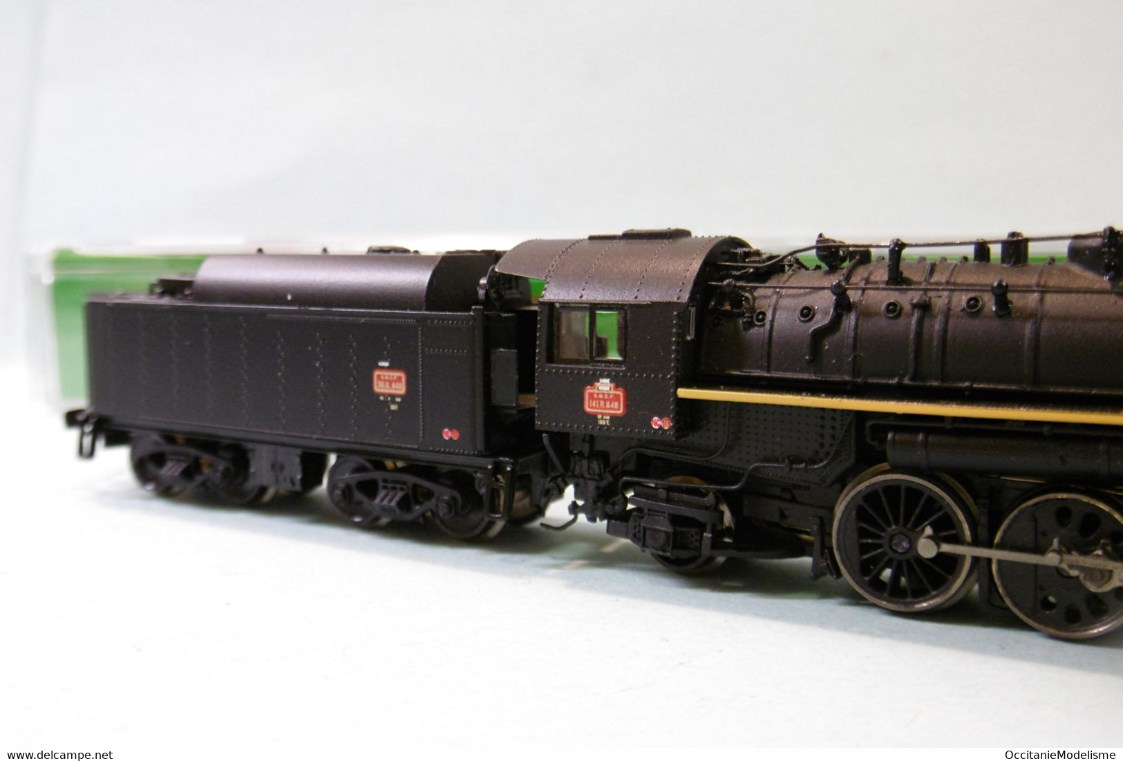 Arnold - Locomotive vapeur 141 R 840 Fuel noir SNCF réf. HN2484 Neuf NBO N 1/160