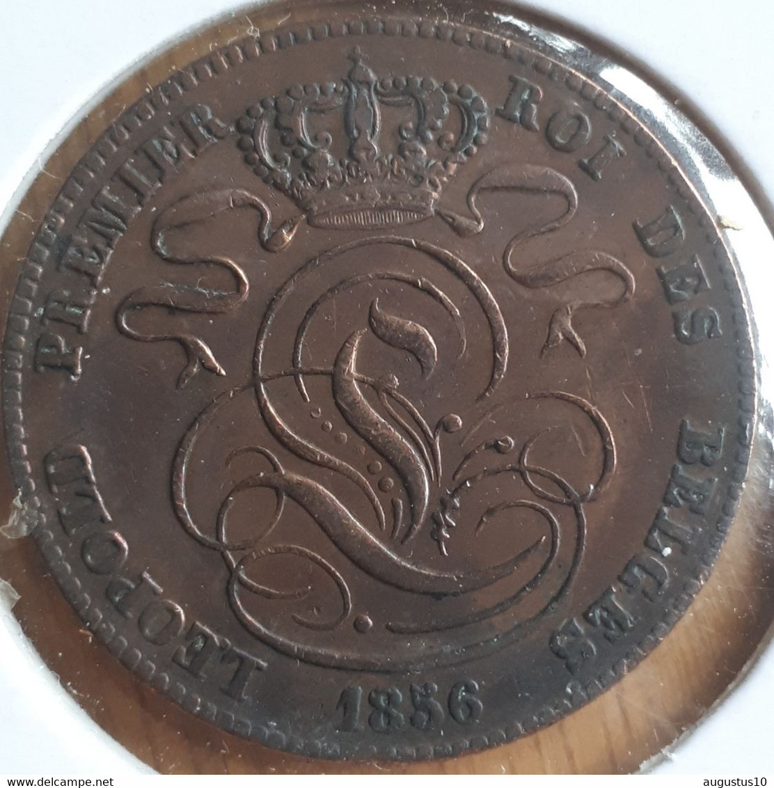 BELGIE : 5 CENTIMES  1856 KM 5.1 PRACHTIG - 5 Cents