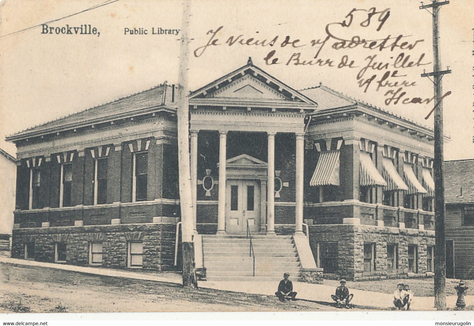 CANADA )) ONTARIO ) BROCKVILLE   Public Library - Brockville