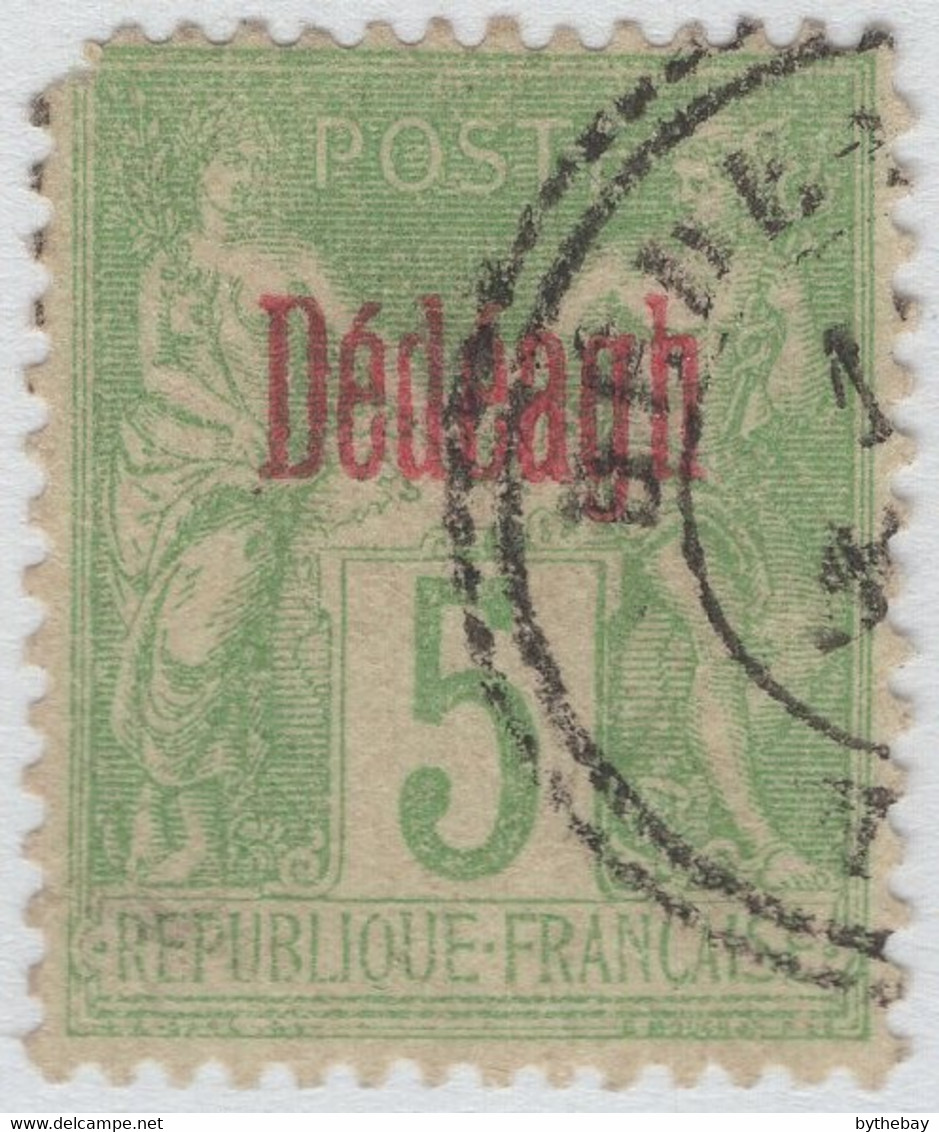 French Offices Dedeagh 1893-1900 Used Sc 2 5c Peace And Commerce - Oblitérés