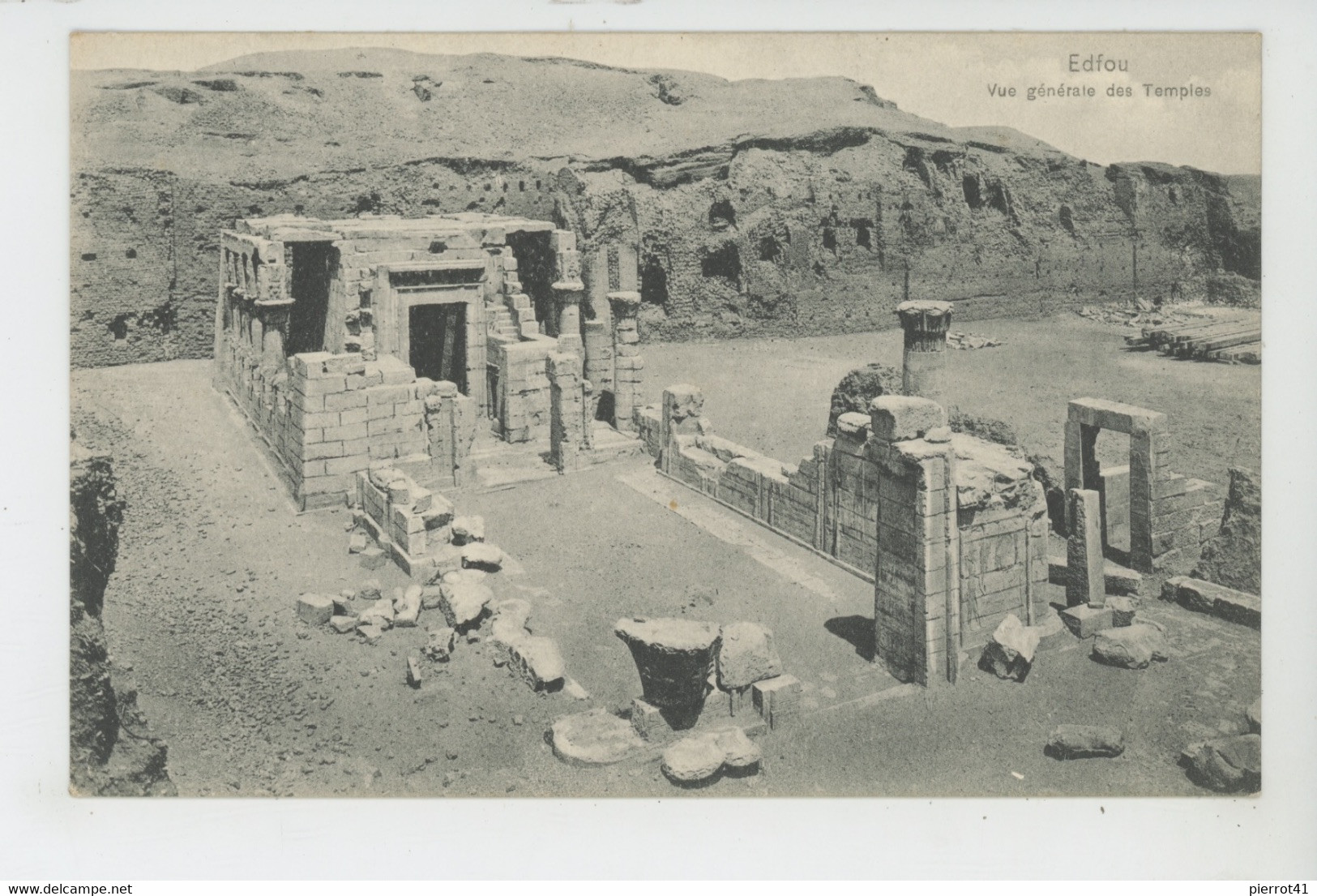 AFRIQUE - EGYPTE - EDFOU - Vue Générale Des Temples - Edfou