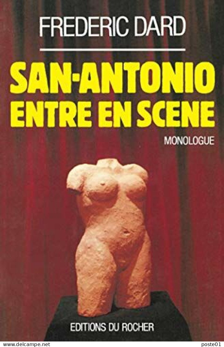 San-Antonio Entre En Scène - Schwarzer Roman