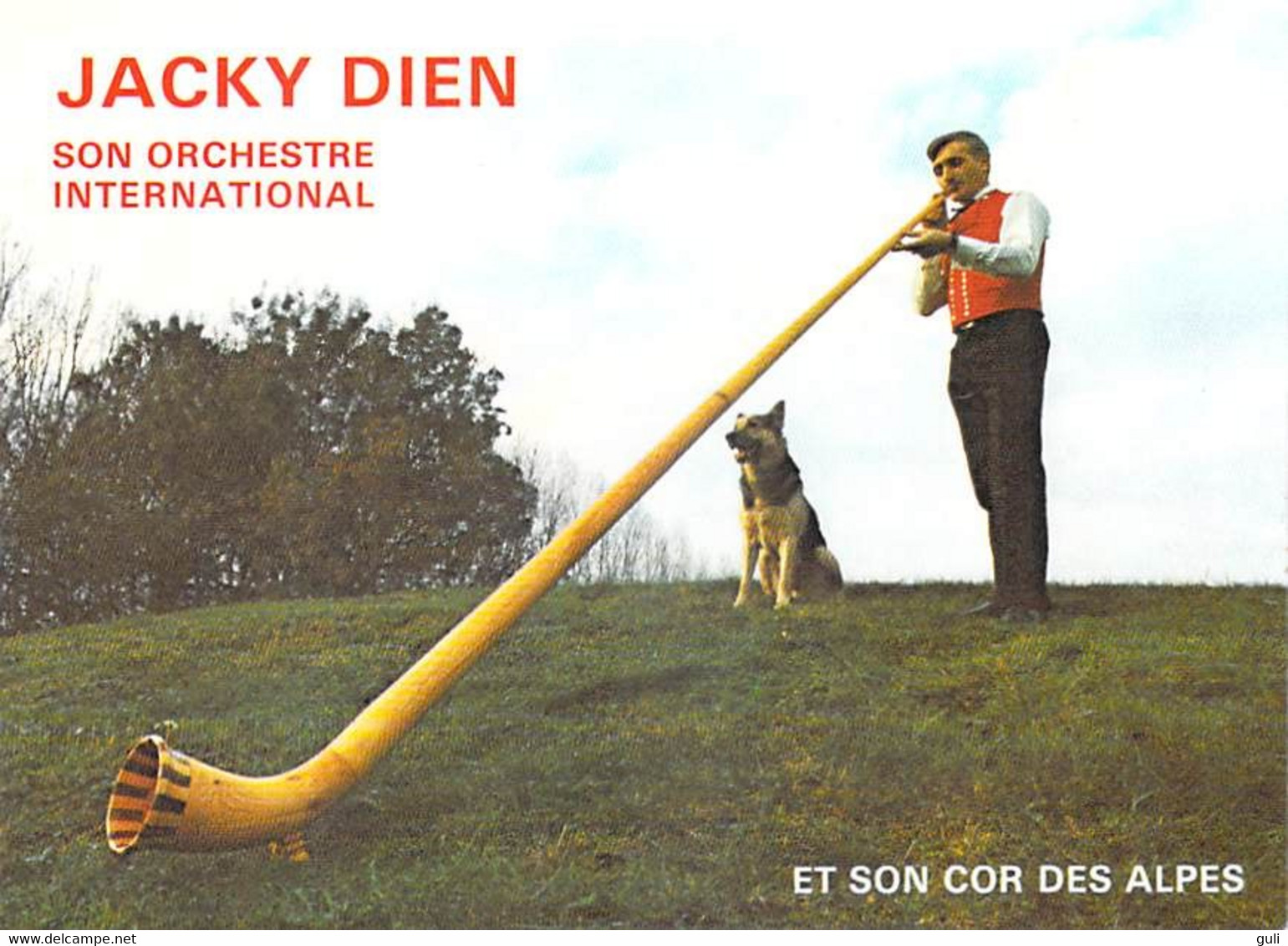 [37] Indre Et Loire > LARICHE TOURS  La Riche Jacky DIEN Et Son Cor Des Alpes (musique Orchestre Chien Dog)*PRIX FIXE - La Riche