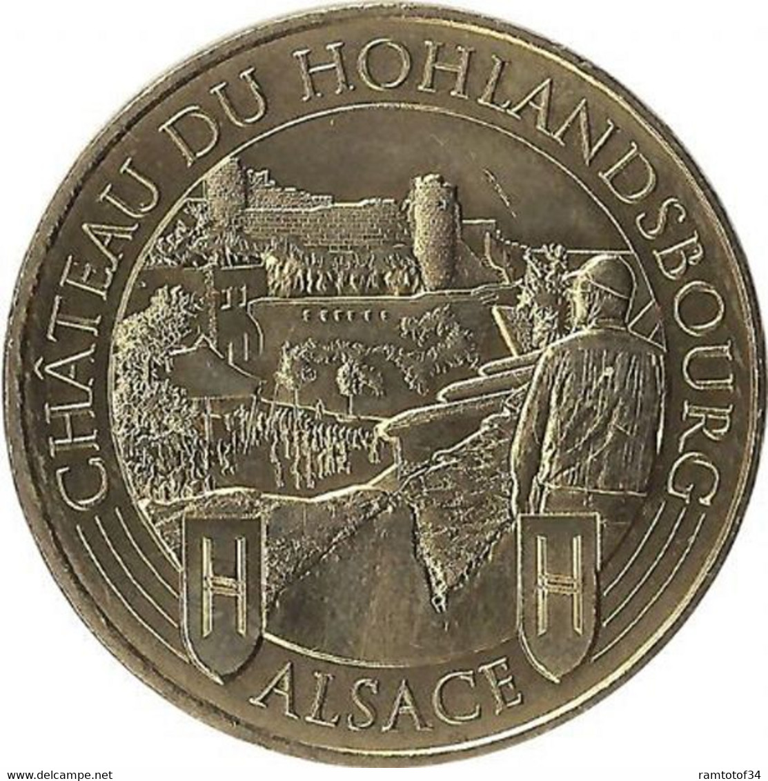 2022 MDP386 - WINTZENHEIM - Le Château Du Hohlandsbourg (Alsace) / MONNAIE DE PARIS - 2022