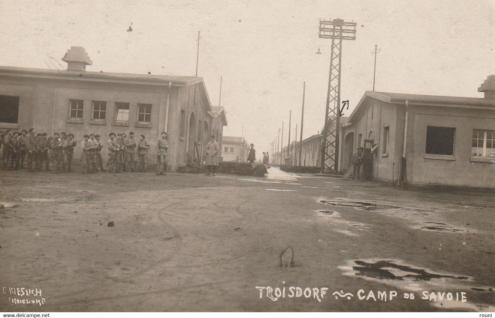 TROISDORF  - CAMP DE SAVOIE  - Militaires Français  - Carte Photo - Troisdorf