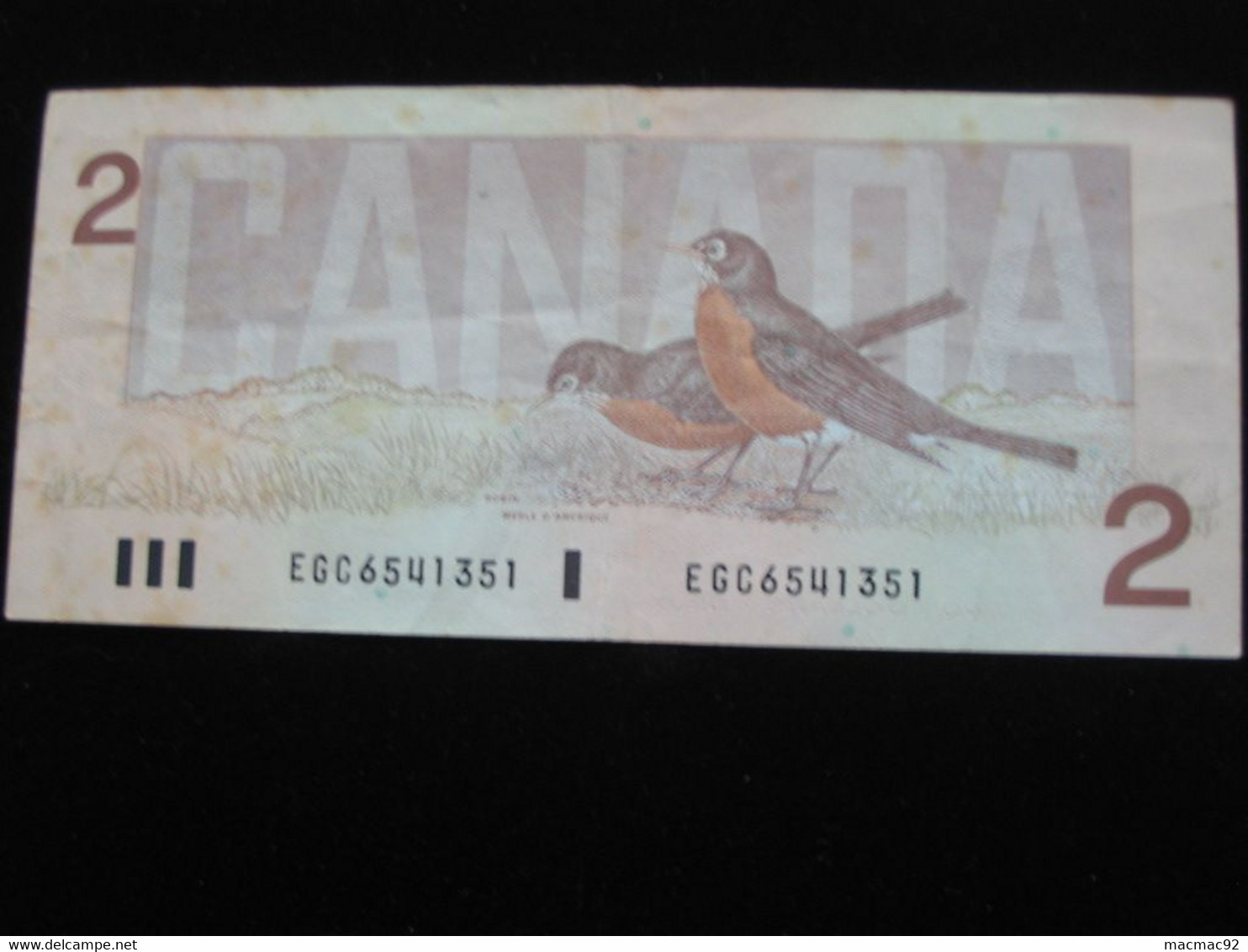 CANADA - 2 Dollars 1986 - Bank Of CANADA   **** EN ACHAT IMMEDIAT **** - Canada