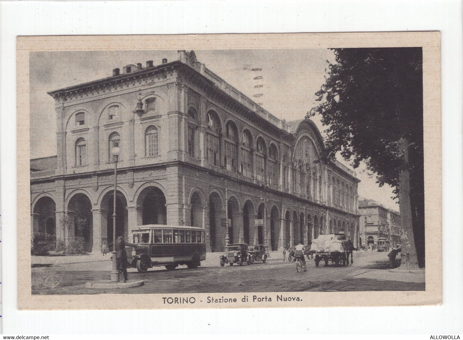 18697 " TORINO-STAZIONE DI PORTA NUOVA"-VERA FOTO-CART. POST. SPED.1934 - Stazione Porta Nuova