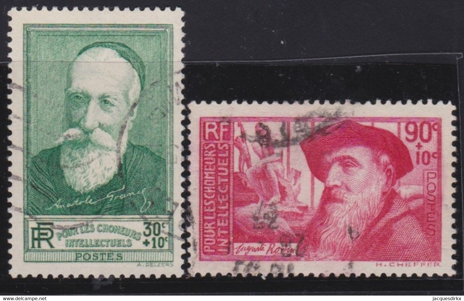 France   .    Y&T   .    343/344       .     O     .    Oblitéré - Used Stamps