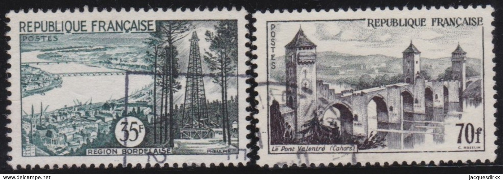 France   .    Y&T   .    1118/1119       .    O    .    Oblitéré - Used Stamps