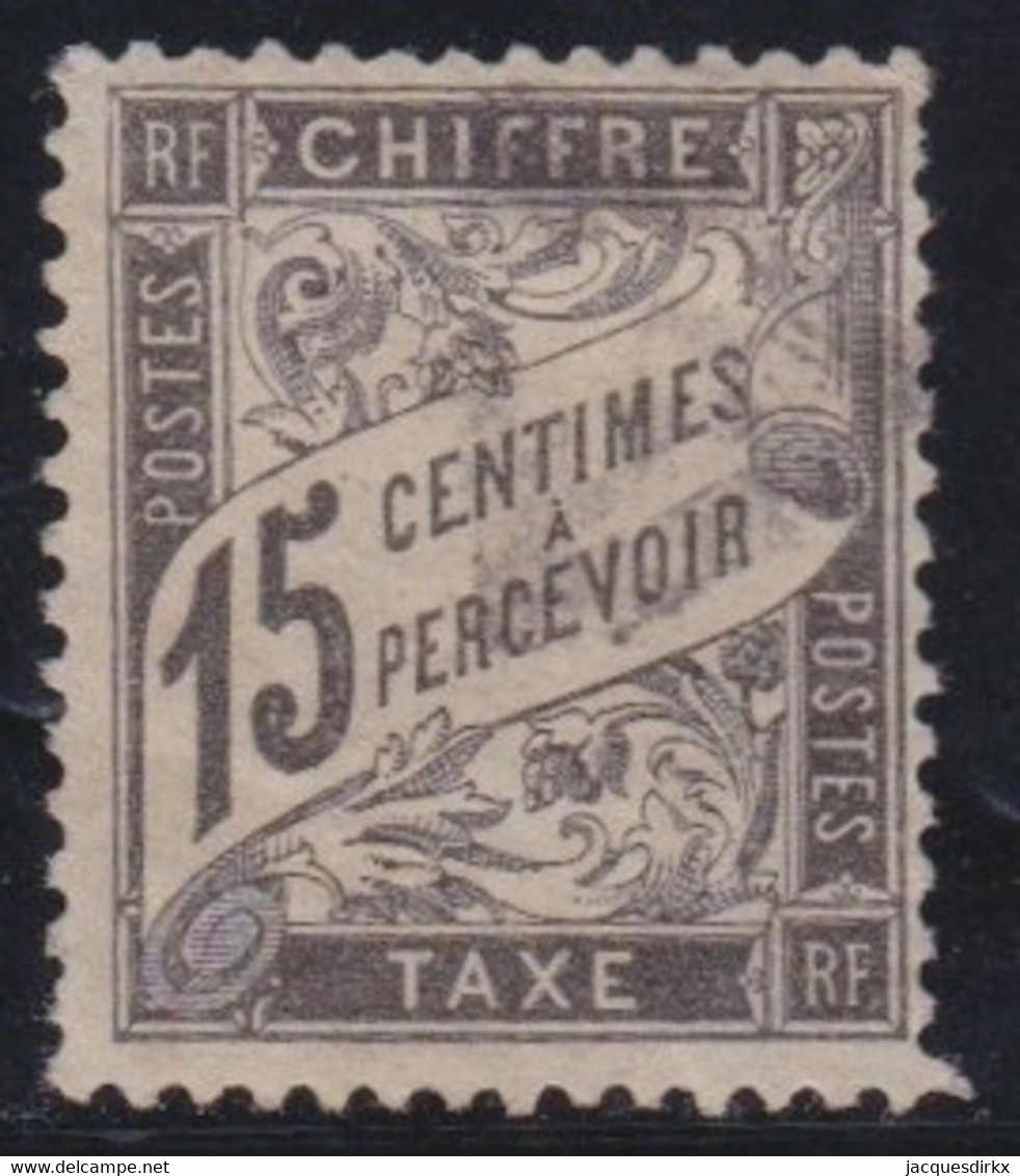 France   .    Y&T   .     Taxe  16        .      O     .     Oblitéŕe - 1859-1959 Used