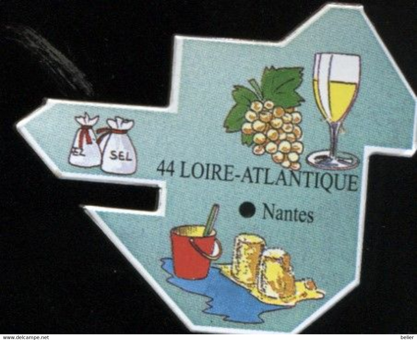 MAGNET N° 44 LOIRE ATLANTIQUE - Magnets