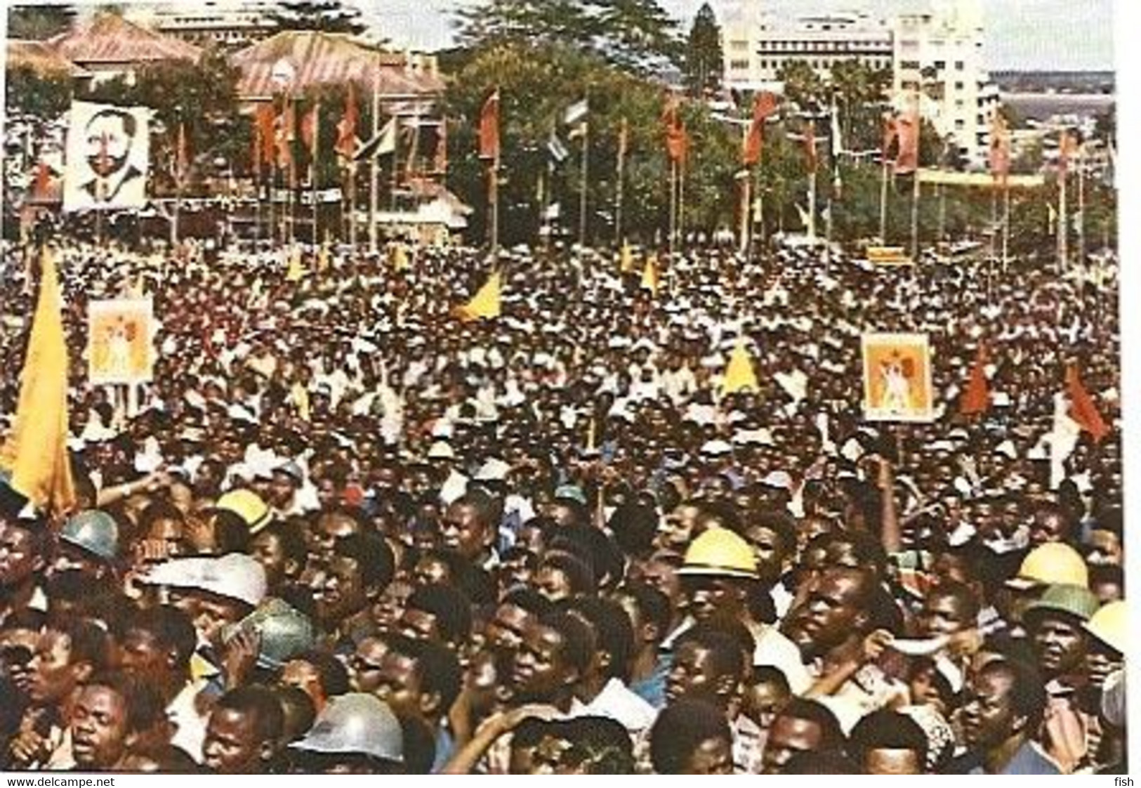 Mozambique ** & Postal, FRELIMO, People's Rally, May 1th, 1982 (98799) - Eventi