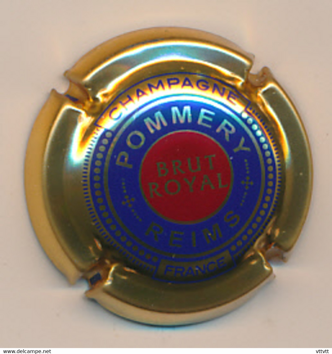 *Capsule, Muselet : Champagne POMMERY, Brut Royal, Reims (Marne) - Pomméry