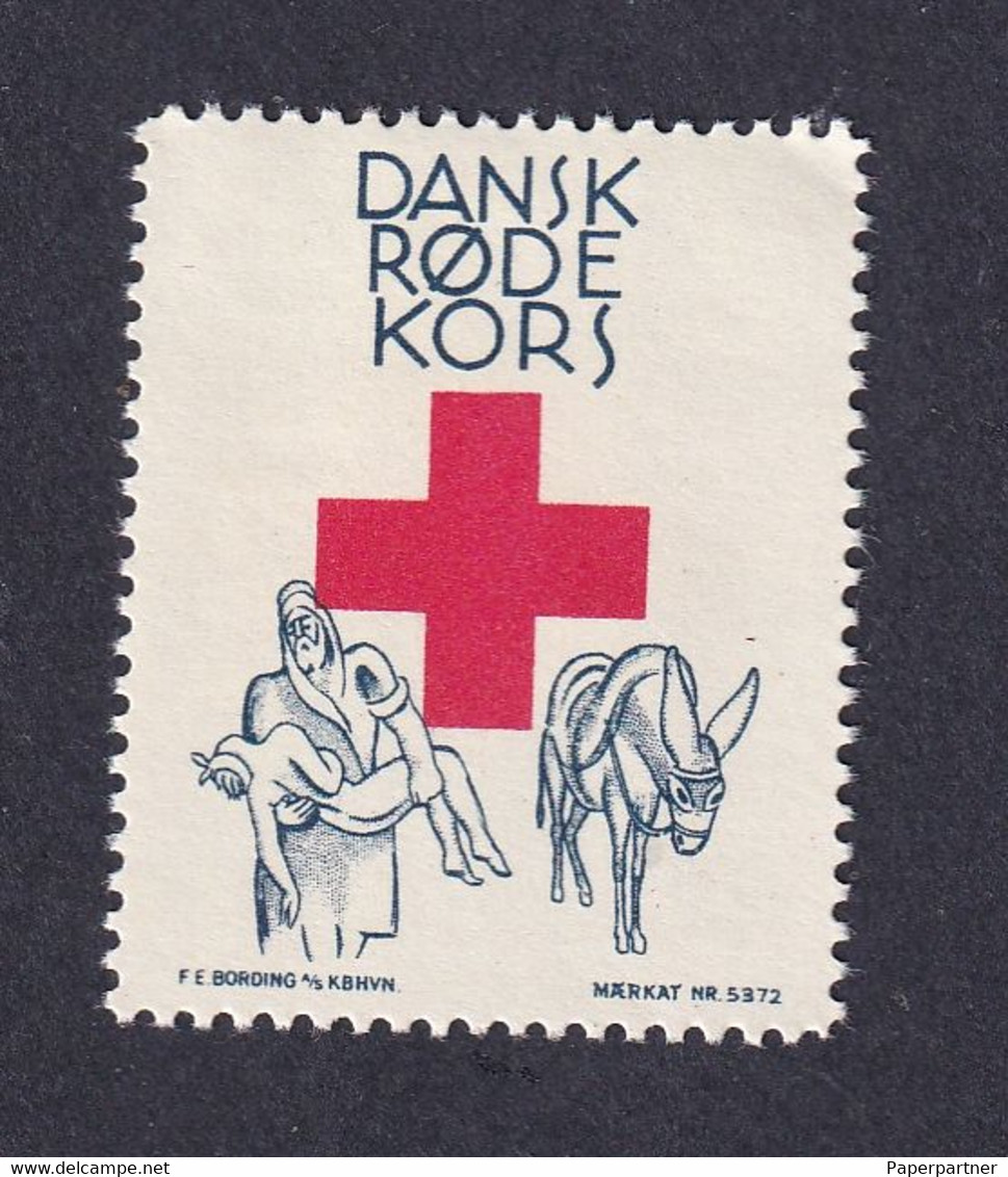 Denmark Poster Stamp  RED CROSS - Erinnofilia