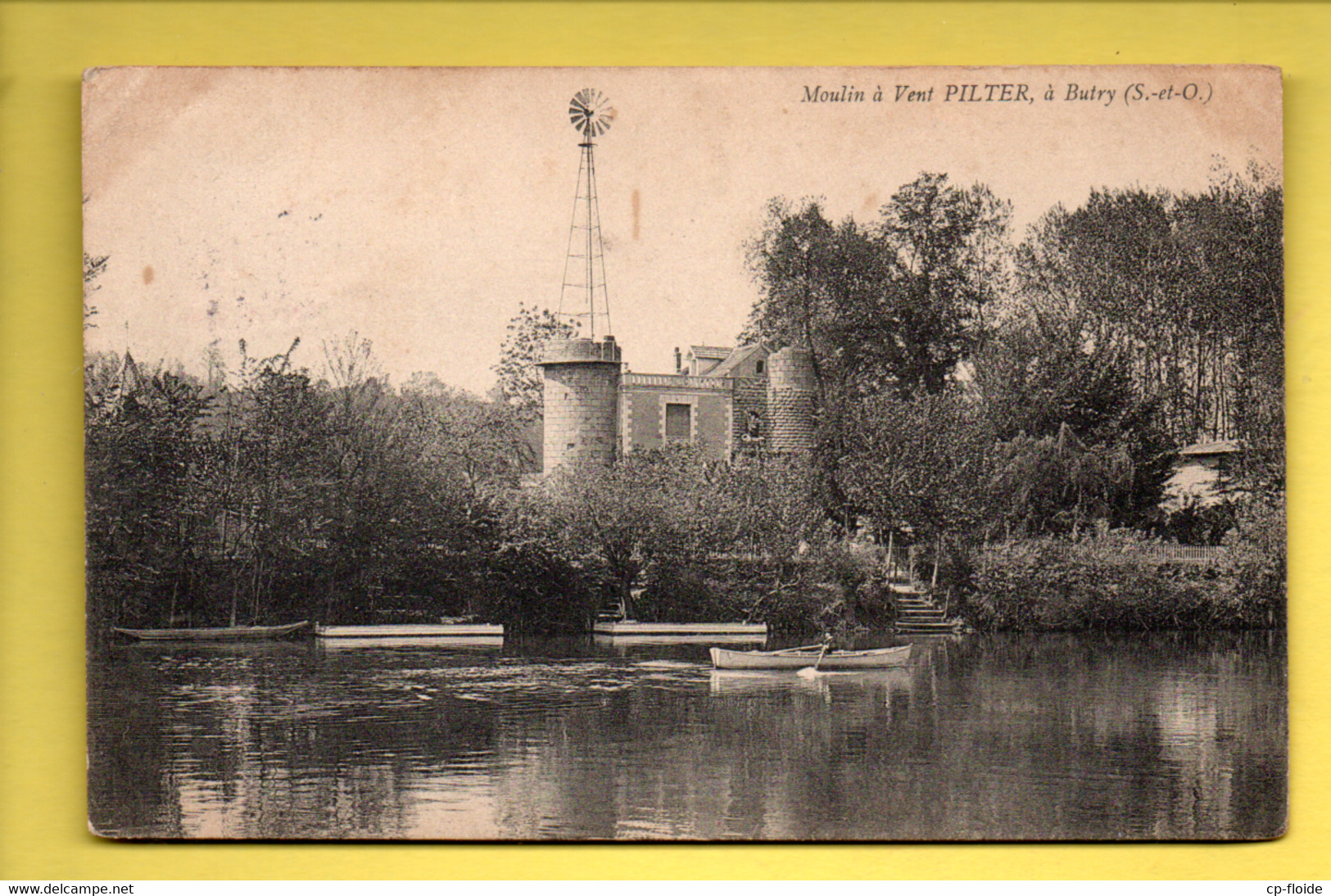 95 - BUTRY-SUR-OISE . MOULIN À VENT PILTER, À BUTRY - Ref. N°35525 - - Butry