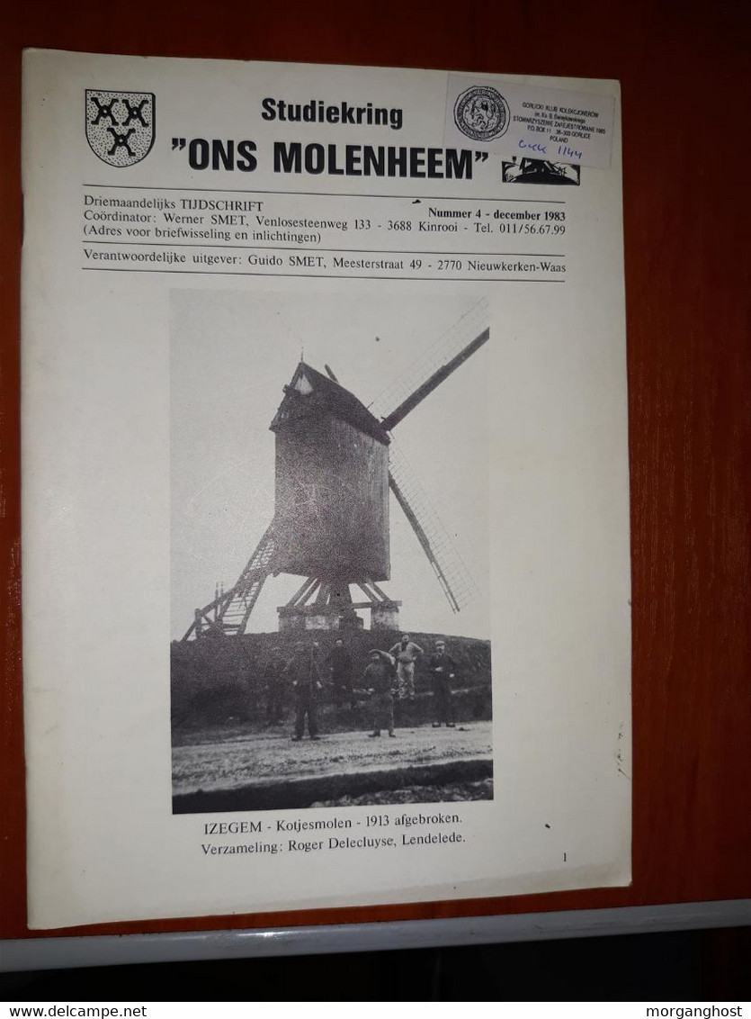 Tijdschrift ONS MOLENHEEM December 1983 - Otros & Sin Clasificación